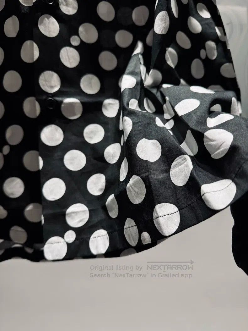 Saint Laurent Paris Saint Laurent Paris size 40 Poster Style Polka Dot Shirt S Size M / US 6-8 / IT 42-44 - 3 Thumbnail