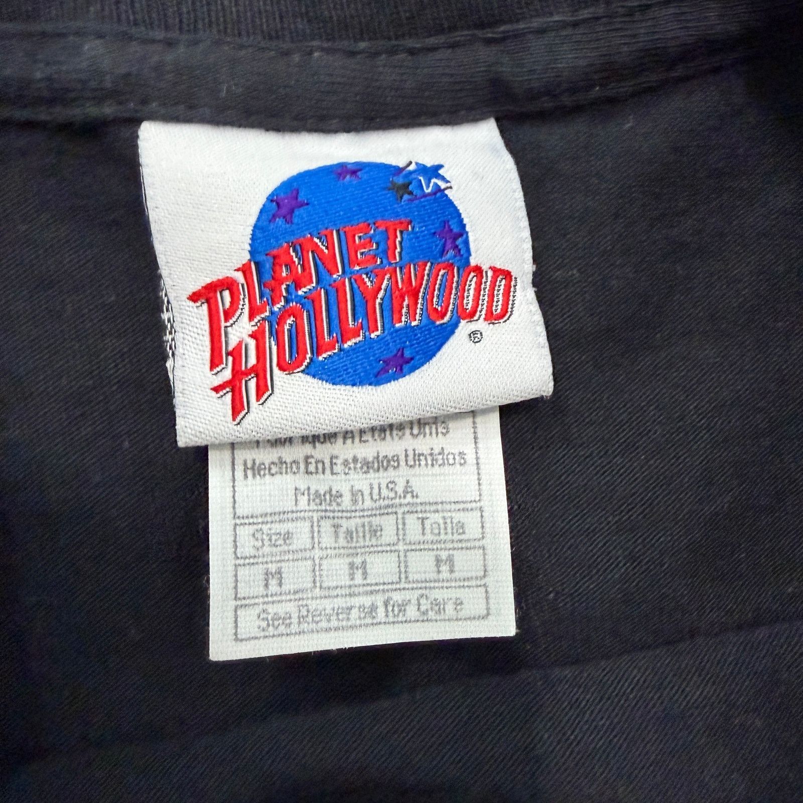 Vintage Vintage Planet Hollywood Las Vegas Shirt Mens Medium 1991 Size US M / EU 48-50 / 2 - 5 Thumbnail