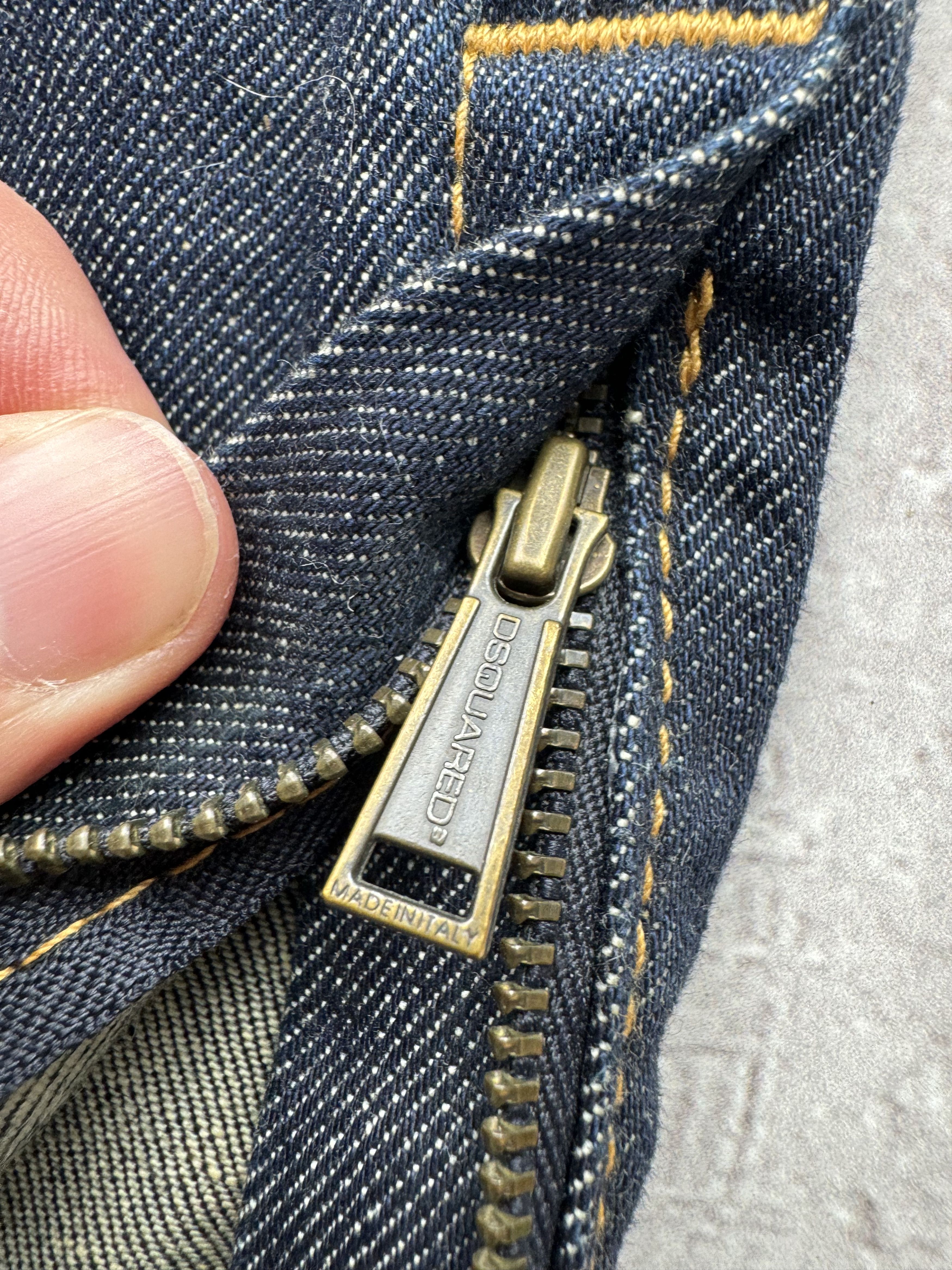 Dsquared2 × Vintage Dsquared2 Vintage Multi Zipped Jeans Size 27" / US 4 / IT 40 - 3 Thumbnail