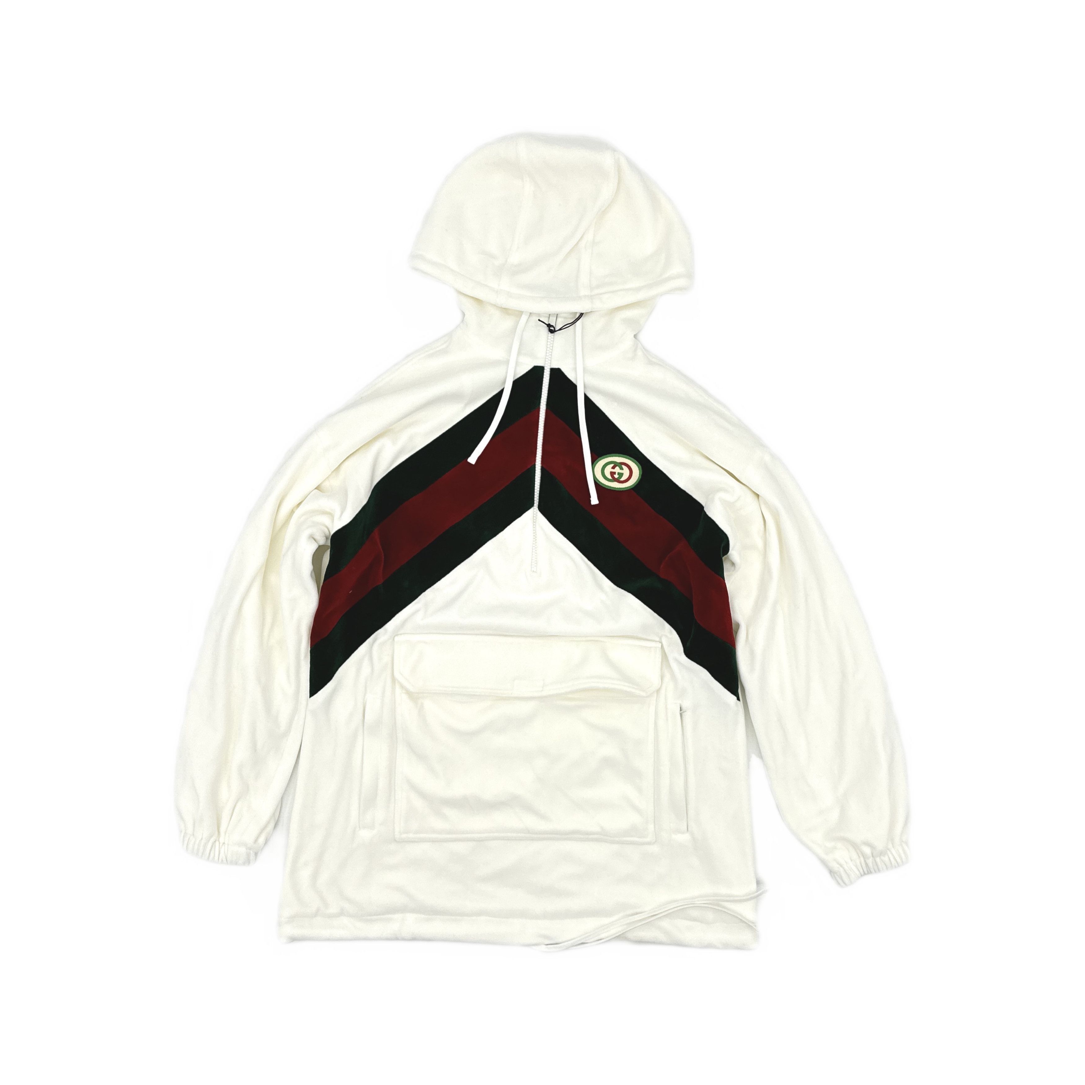 Gucci Gucci Striped Chevron Hooded Mini Dress S Size S / US 4 / IT 40 - 1 Thumbnail