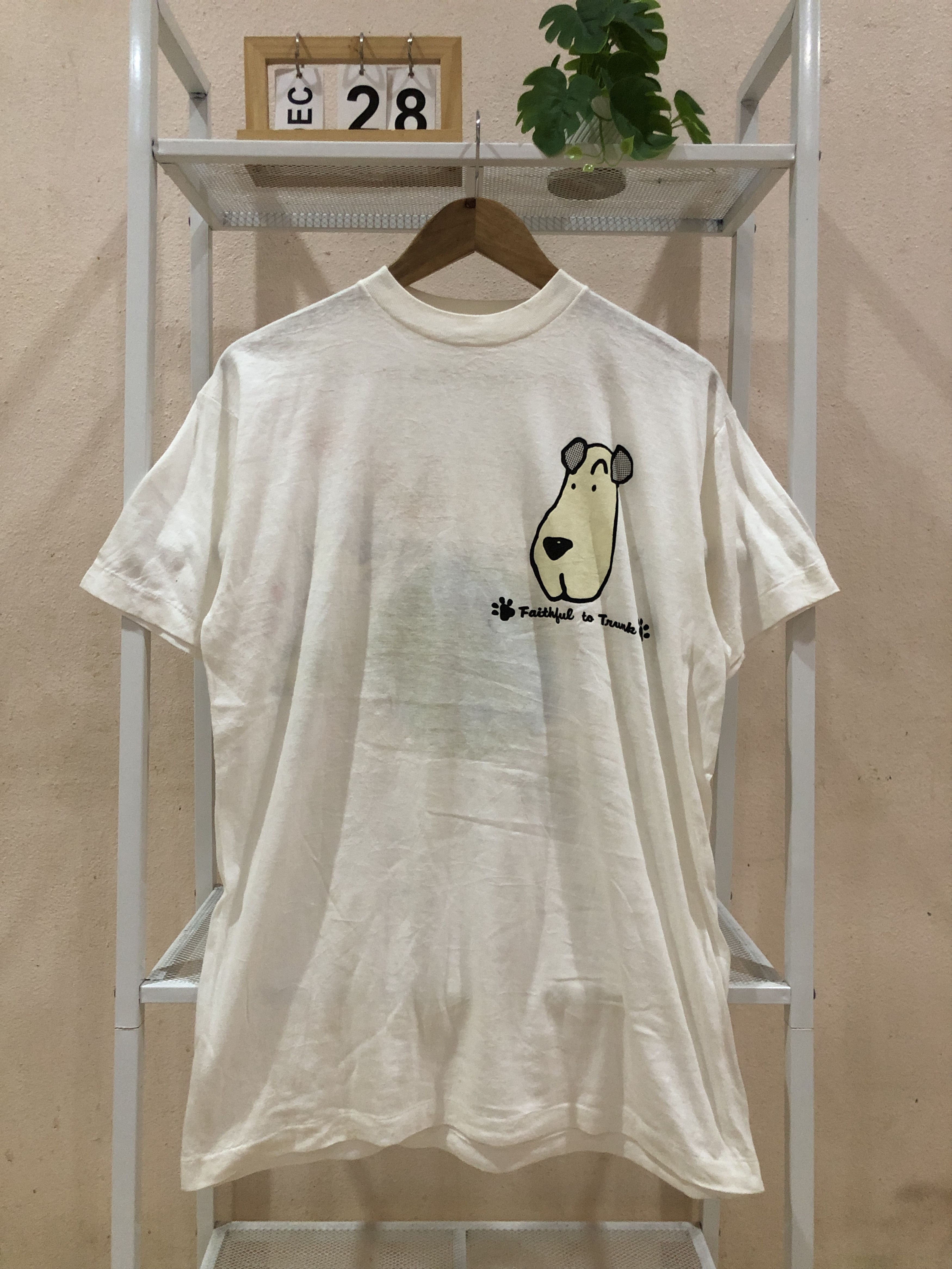 Vintage Vintage Faithful to Trunk Wicket Rocking Cartoon Dogs Size US M / EU 48-50 / 2 - 1 Thumbnail