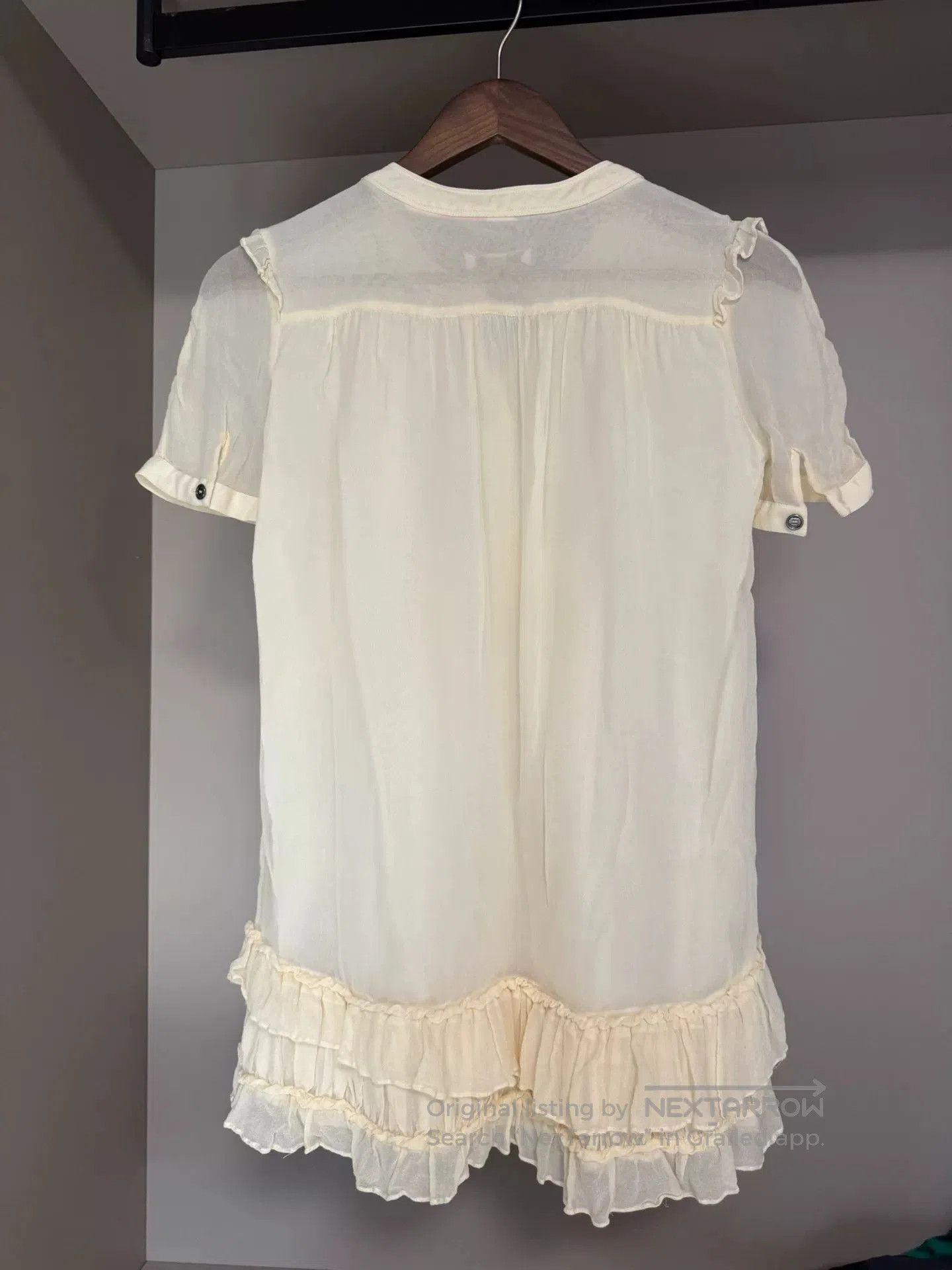 Burberry Burberry Silk Top T-Shirt. Size M / US 6-8 / IT 42-44 - 5 Thumbnail
