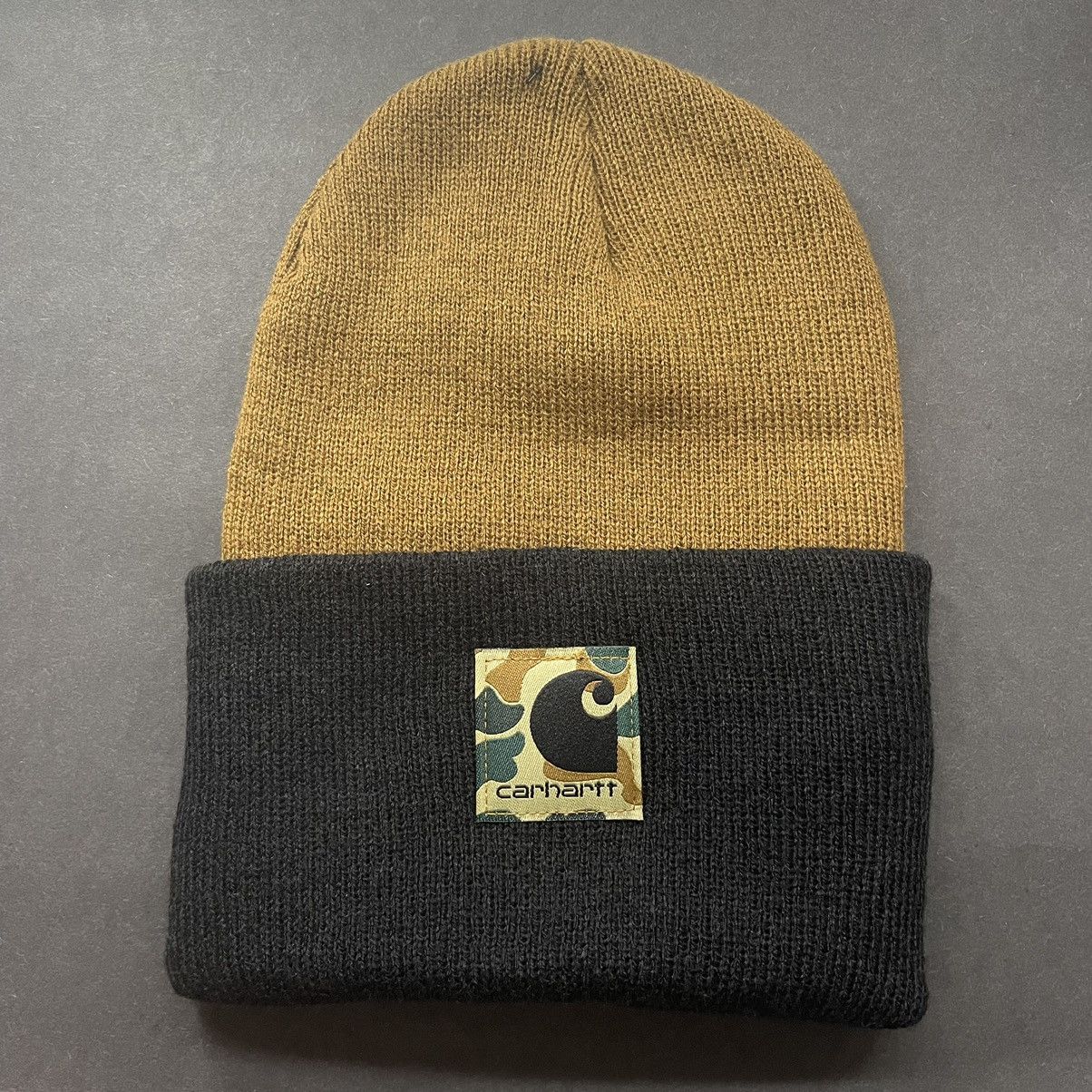 Carhartt × Carhartt Wip CARRHARTT BEANIE - 50th Anniversary Camo Patch Beanie Size ONE SIZE - 1 Thumbnail