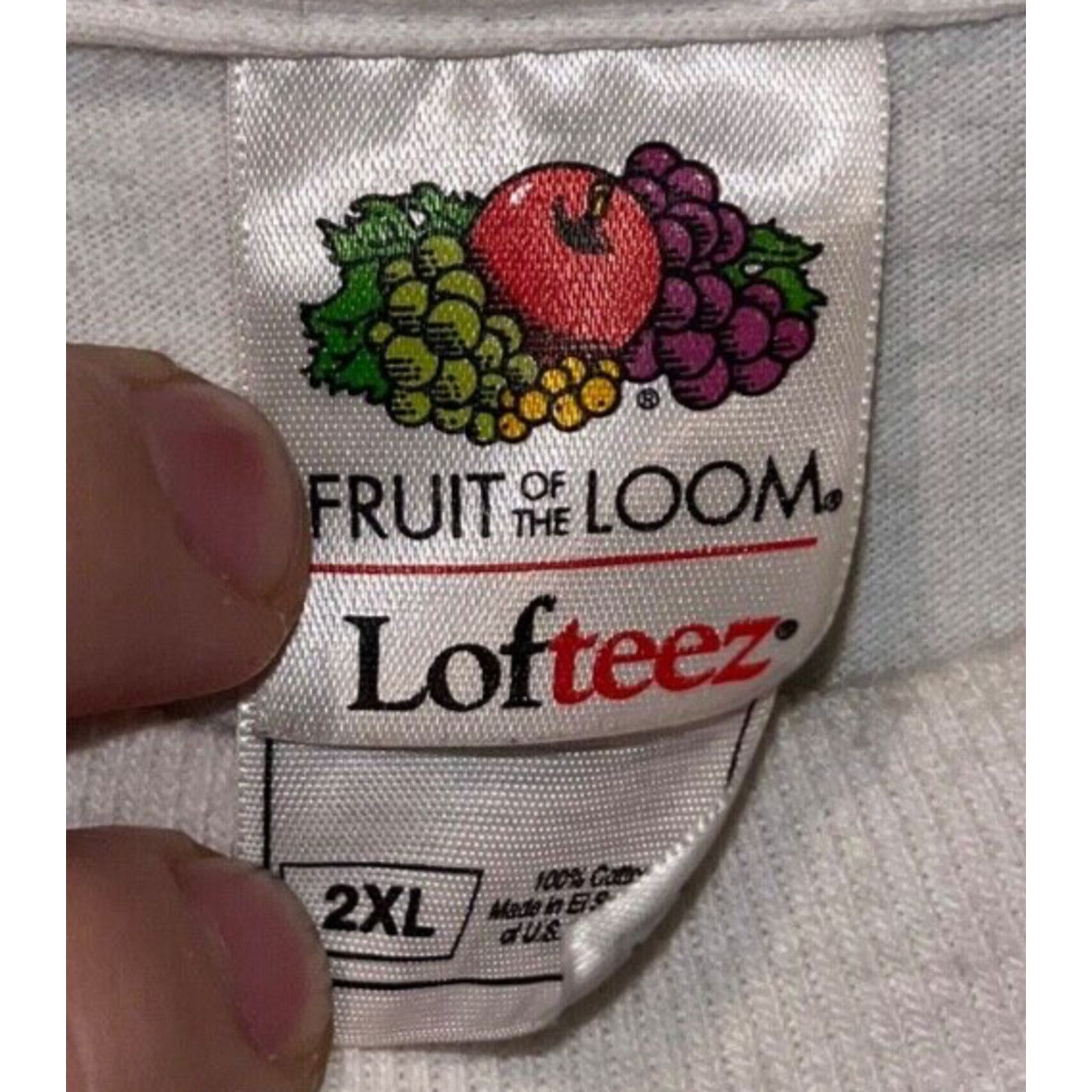 Fruit Of The Loom Richard Petty The King 43 NASCAR T Shirt 2XL Fruit Loom VTG Size US XXL / EU 58 / 5 - 9 Thumbnail