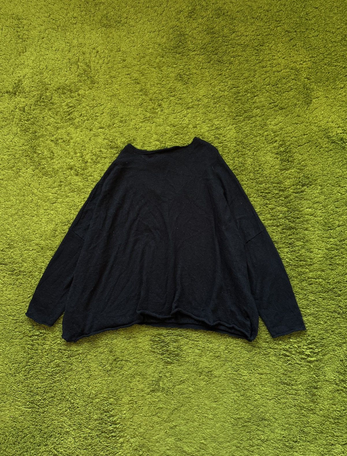 Rundholz Rundholz avant garde wool v-neck pullover sweater Size M / US 6-8 / IT 42-44 - 2 Thumbnail