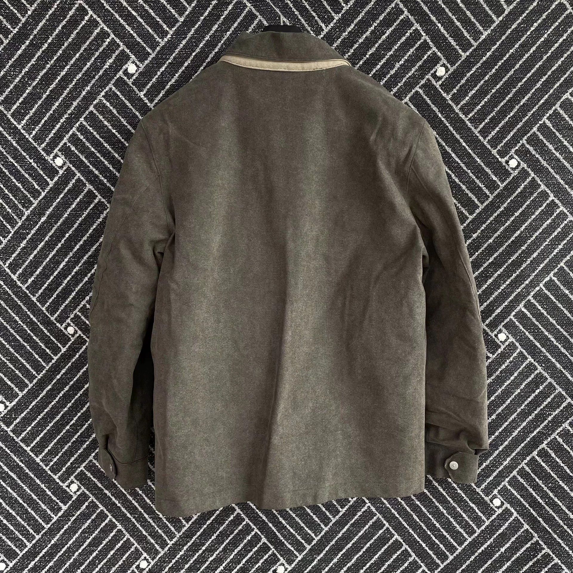 Stone Island Stone Island 03AW Manmade Suede Jacket M 98 New Size US M / EU 48-50 / 2 - 2 Thumbnail