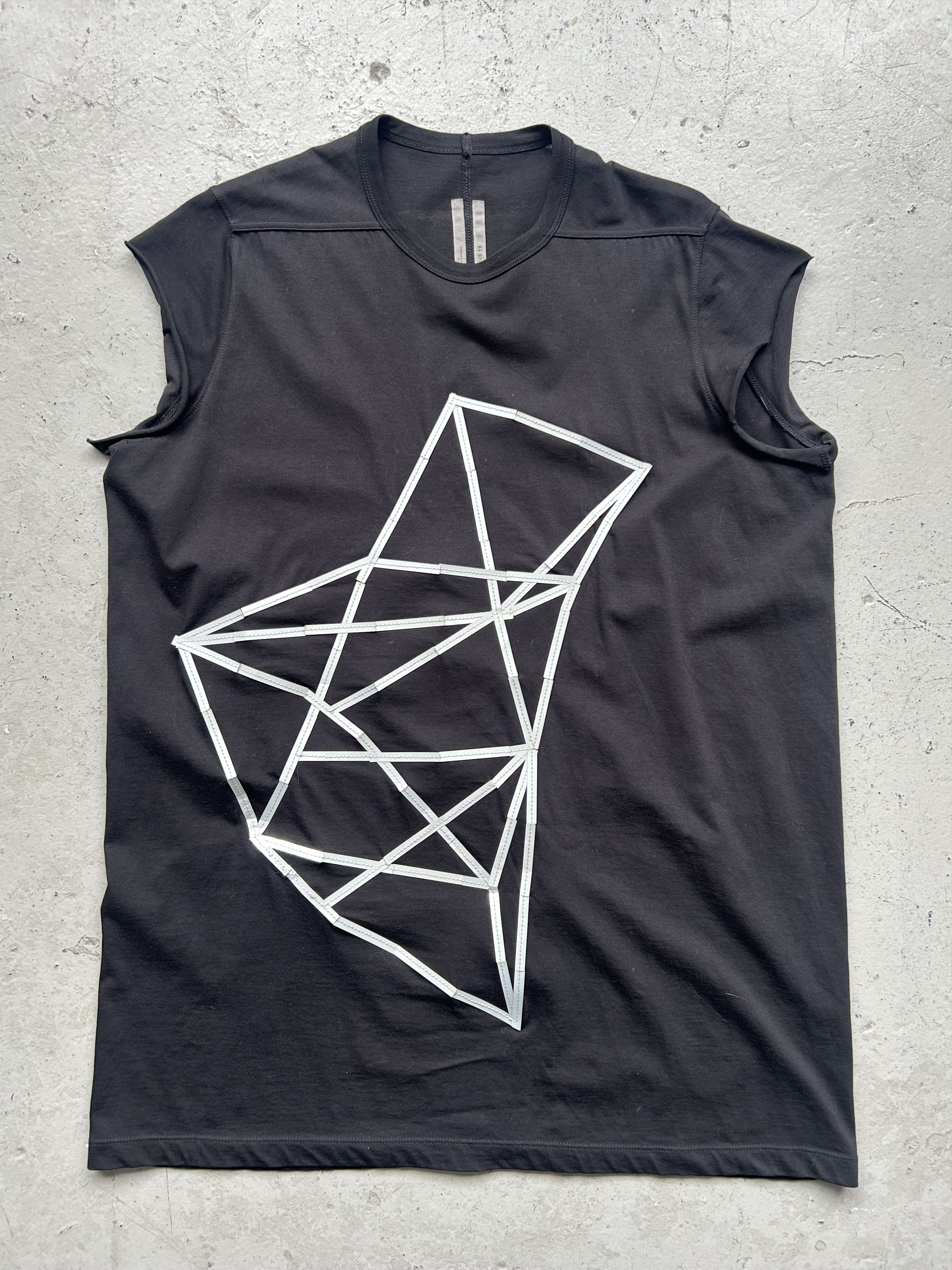 Rick Owens SS19 Babel Star Short Sleeve Shirt