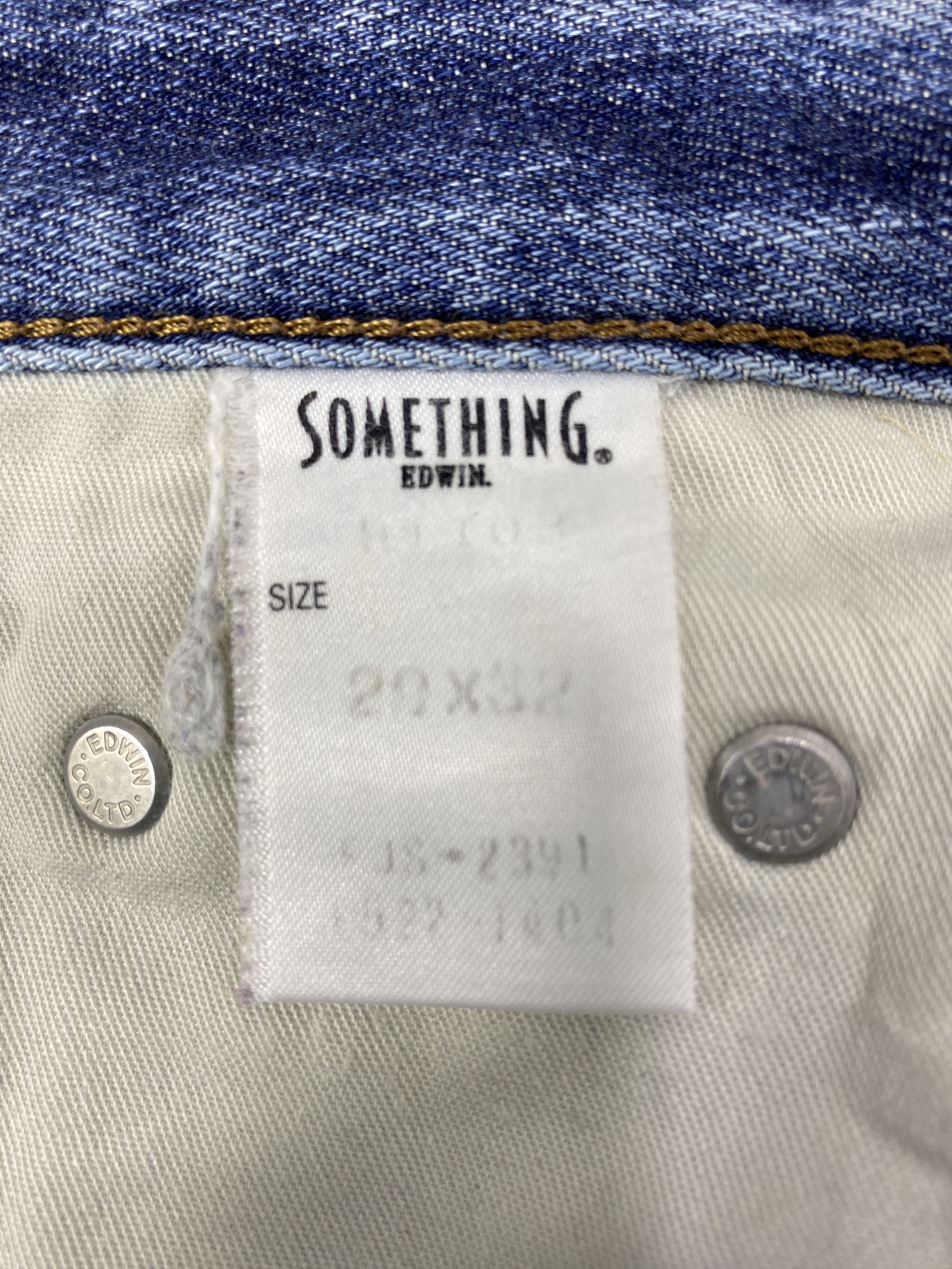 Edwin Something Sophia by Edwin Blue Wash Jeans - J1093 Size 27" / US 4 / IT 40 - 10 Thumbnail