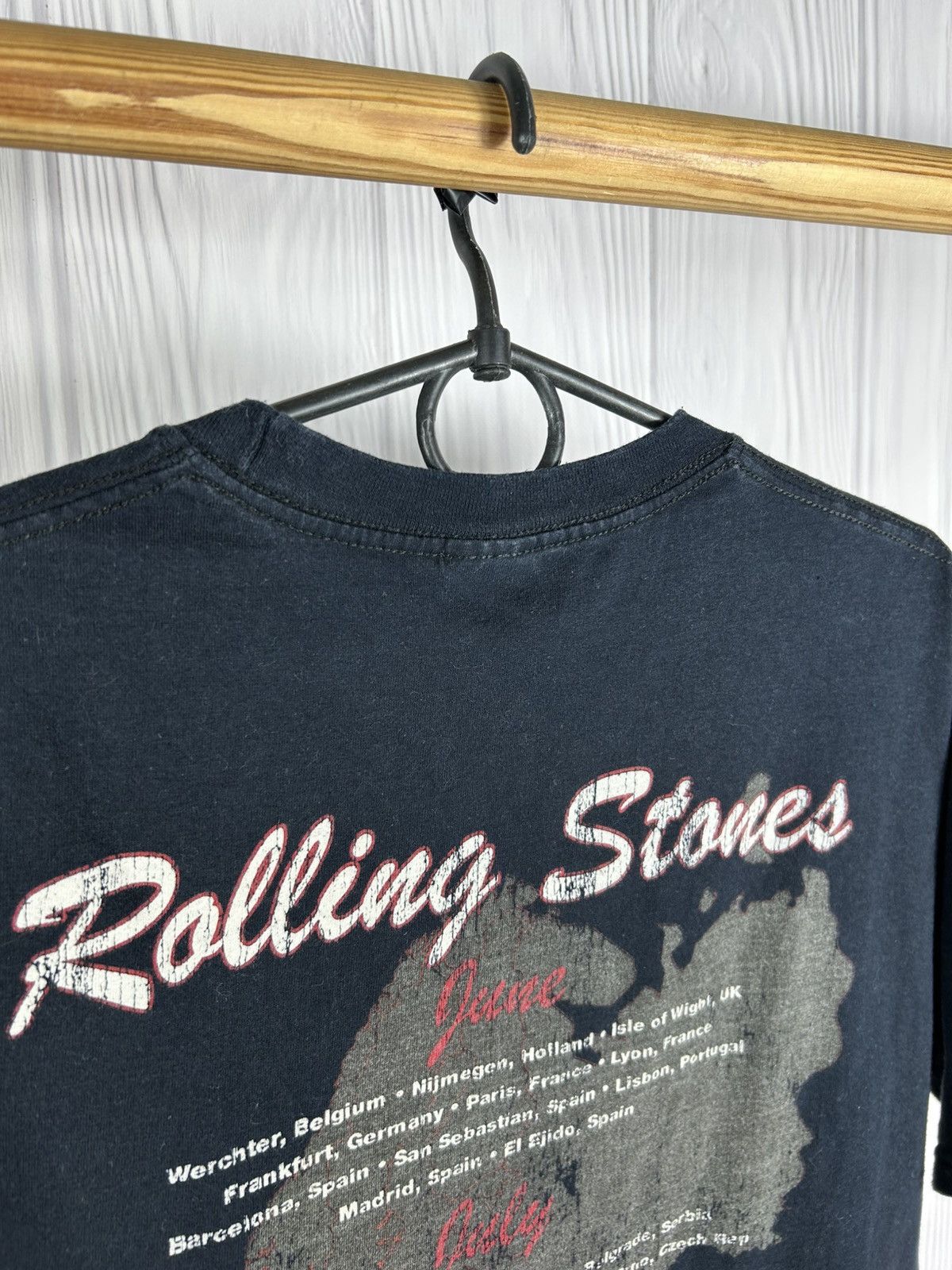 The Rolling Stones Rare Vintage Rolling Stones European Tour 2007 T-Shirt Sz M Size US M / EU 48-50 / 2 - 12 Thumbnail