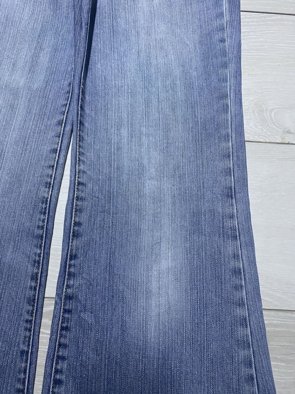 Japanese Brand Vintage Japanese Brand Hush Hush Light Wash Flare Jeans Size US 29 - 8 Thumbnail