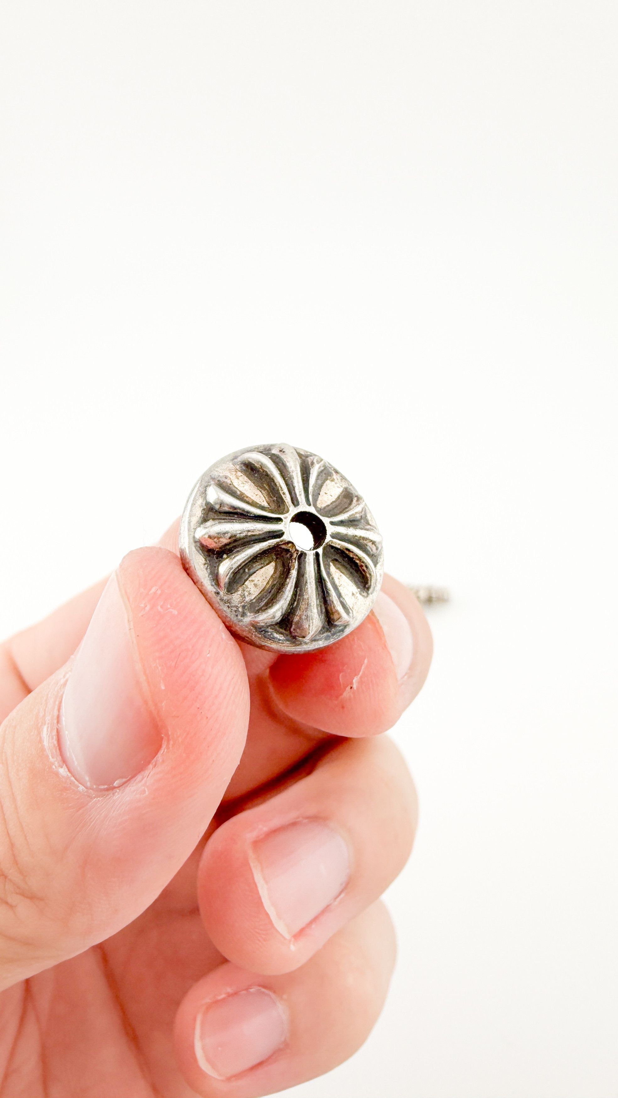 Chrome Hearts RARE! Chrome Hearts Silver Three Piece Pipe Size ONE SIZE - 8 Thumbnail