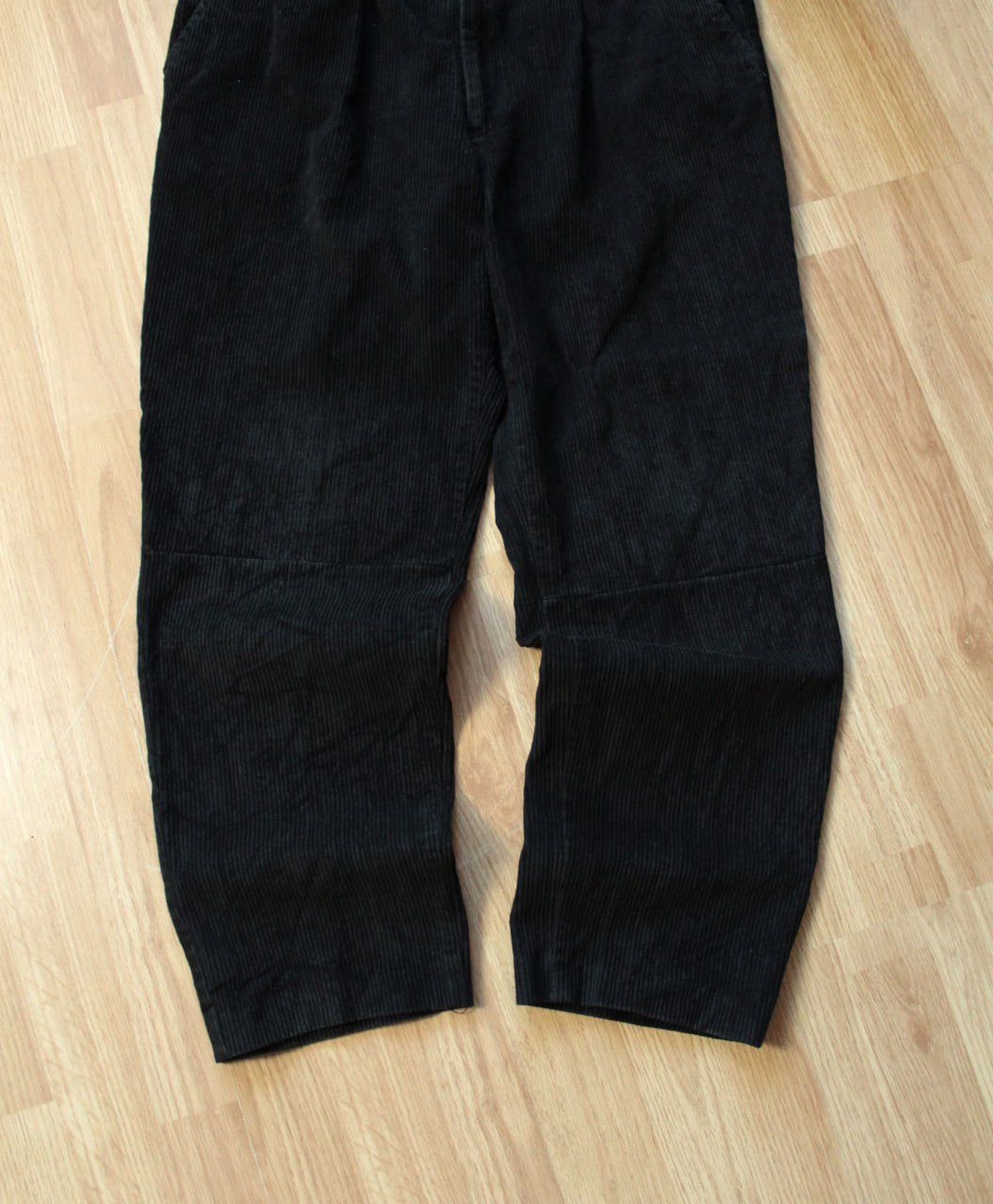 Iceberg 🔥 Rare Iceberg Disney Corduroy Pants Velvet Trousers Black Size US 32 / EU 48 - 2 Thumbnail