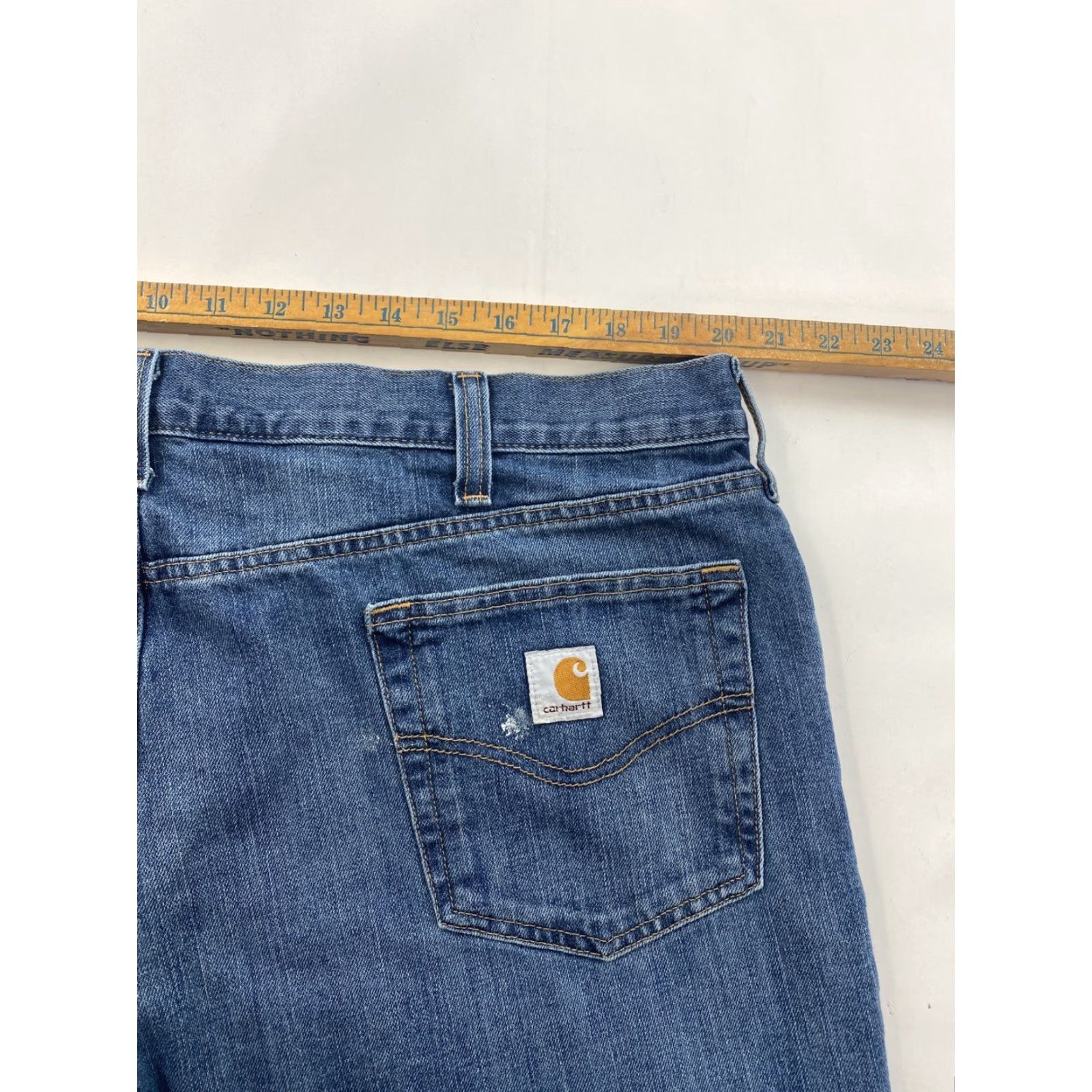 Carhartt Carhartt Jeans Mens 42x32 Blue Straight Adult Mens Size US 42 / EU 58 - 5 Thumbnail