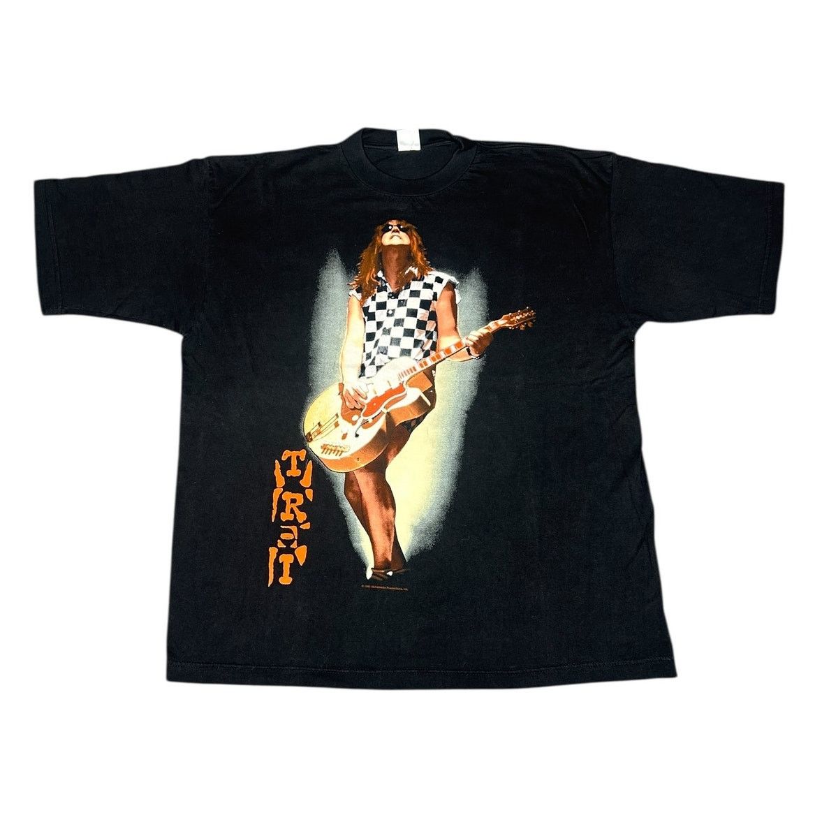 Vintage 90s Todd Rundgren TR-I No World Order Tour T-Shirt