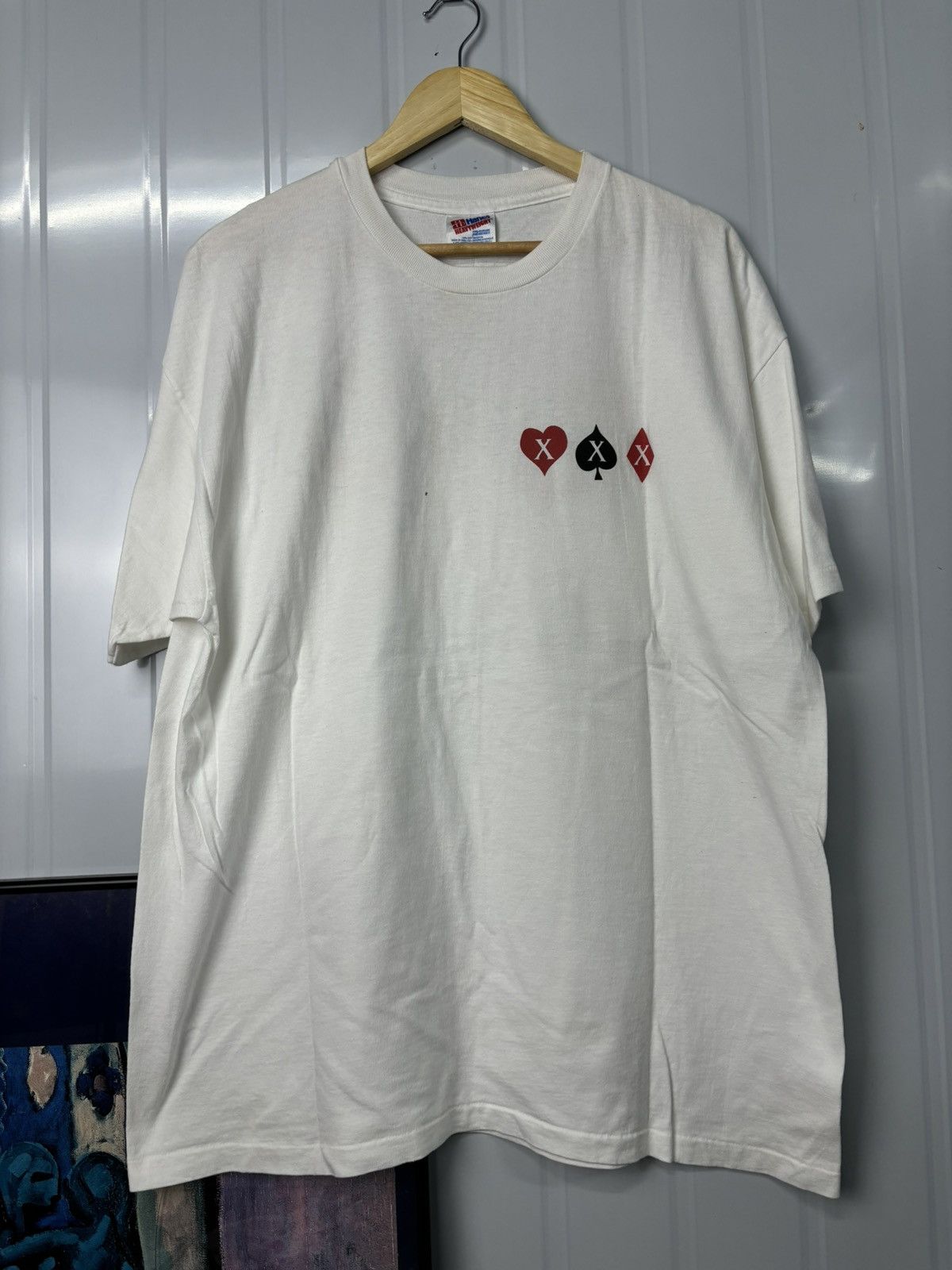 Vintage RARE! Vintage 90s Adult Wax Parody Art Tee Size US XL / EU 56 / 4 - 7 Thumbnail