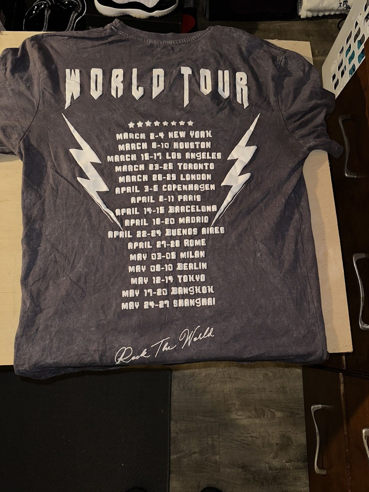 Band Tees × Members Only MEMBERS ONLY DARK MELODY TOUR TEE Size US M / EU 48-50 / 2 - 4 Thumbnail