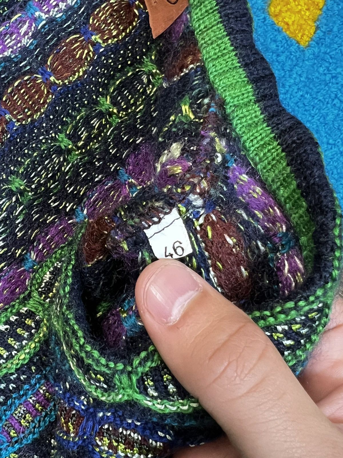 Missoni Missoni Multicolour Mohair Wool Long Knit Vest Sweater Size L / US 10 / IT 46 - 11 Thumbnail
