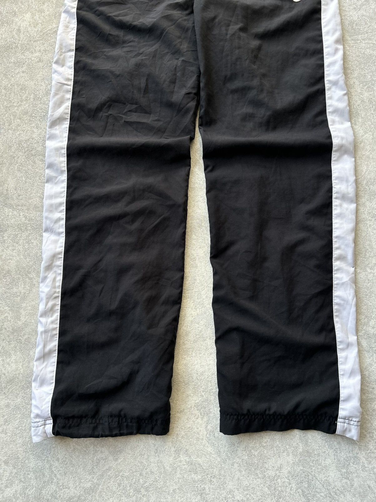 Nike Vintage 00s Nike Y2K Drill Baggy Parachute Track Pants Size US 32 / EU 48 - 3 Thumbnail