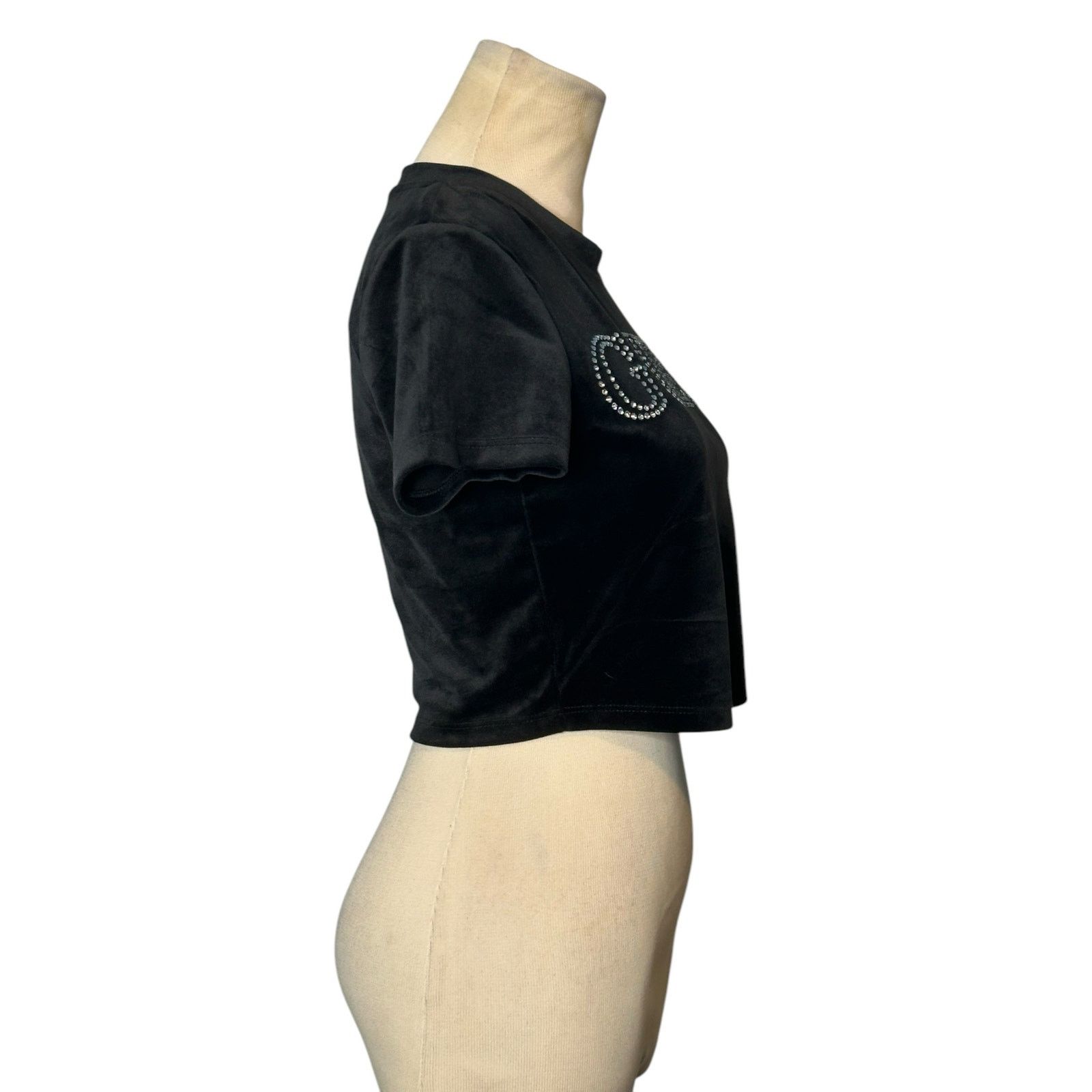Guess Guess rhinestones front logo short sleeves t-shirt size XS Size XS / US 0-2 / IT 36-38 - 18 Thumbnail