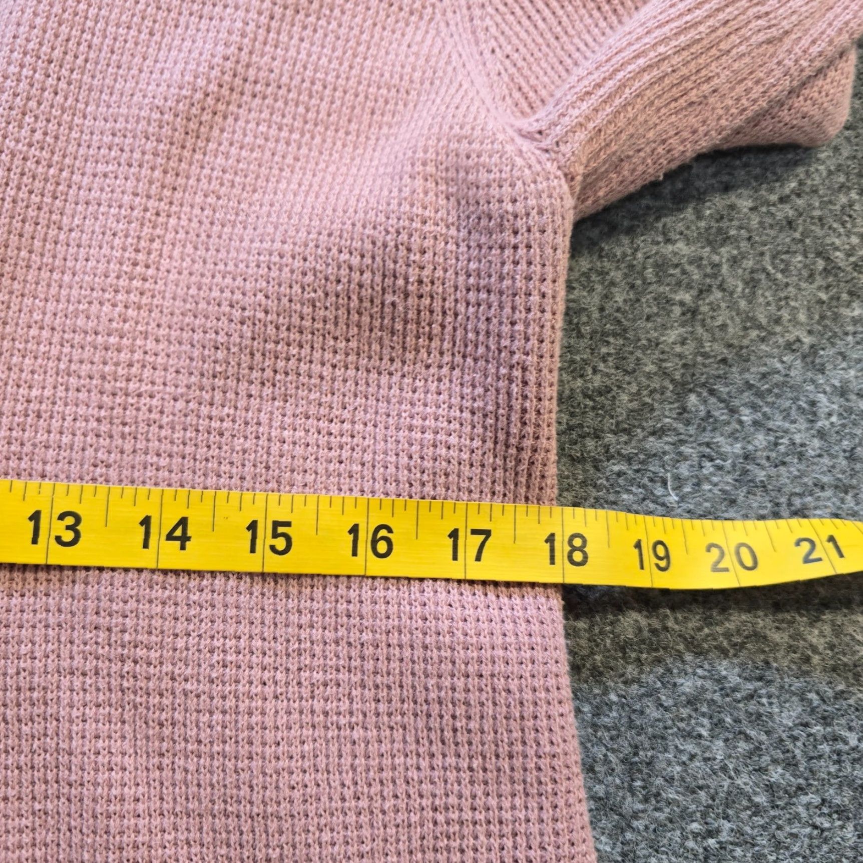 Pinko Margaret O'Leary Sweater Cardigan Womens Size S Pink Thermal Open Knit Cardigan Women Size S / US 4 / IT 40 - 5 Thumbnail