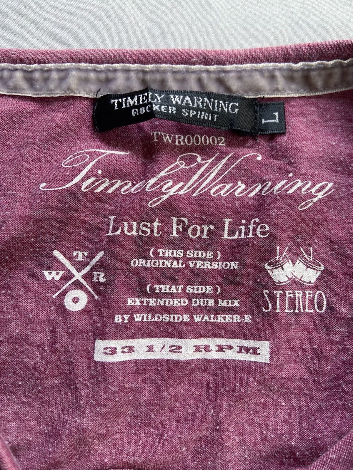 Japanese Brand LUST FOR LIFE FONDDAYS LONG SLEEVE Size US M / EU 48-50 / 2 - 6 Thumbnail