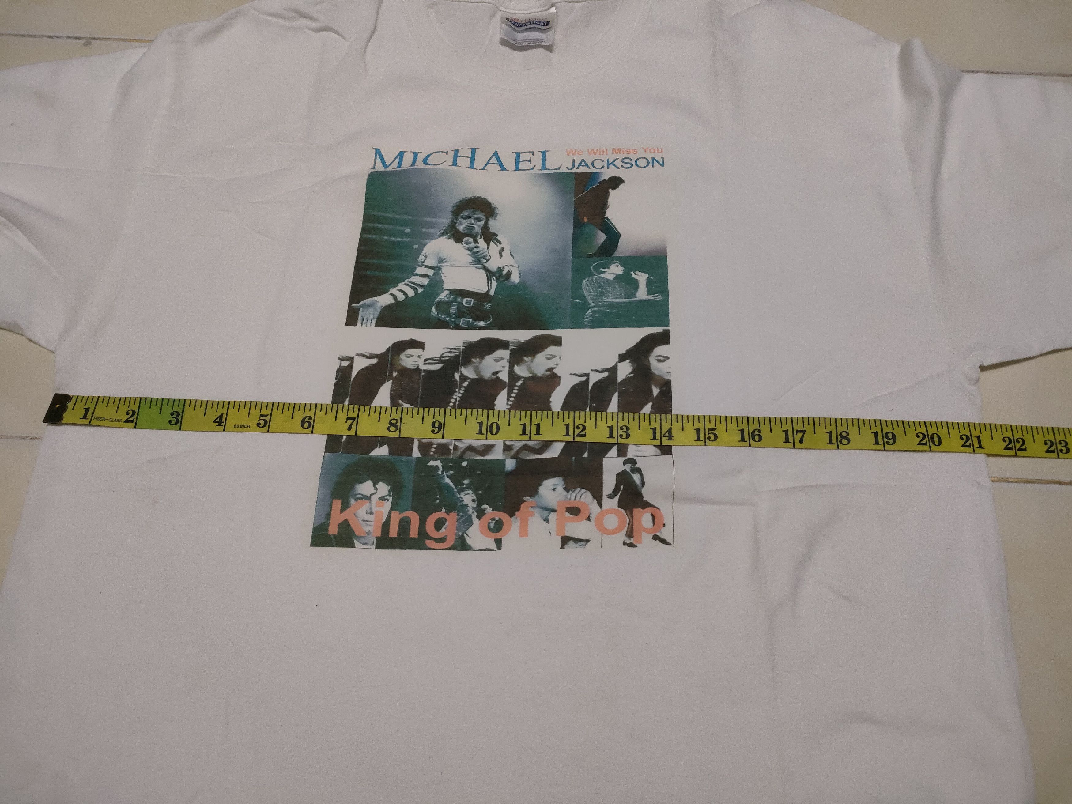 Michael Jackson × Vintage Vintage Micheal Jackson T-Shirt Size US L / EU 52-54 / 3 - 5 Thumbnail