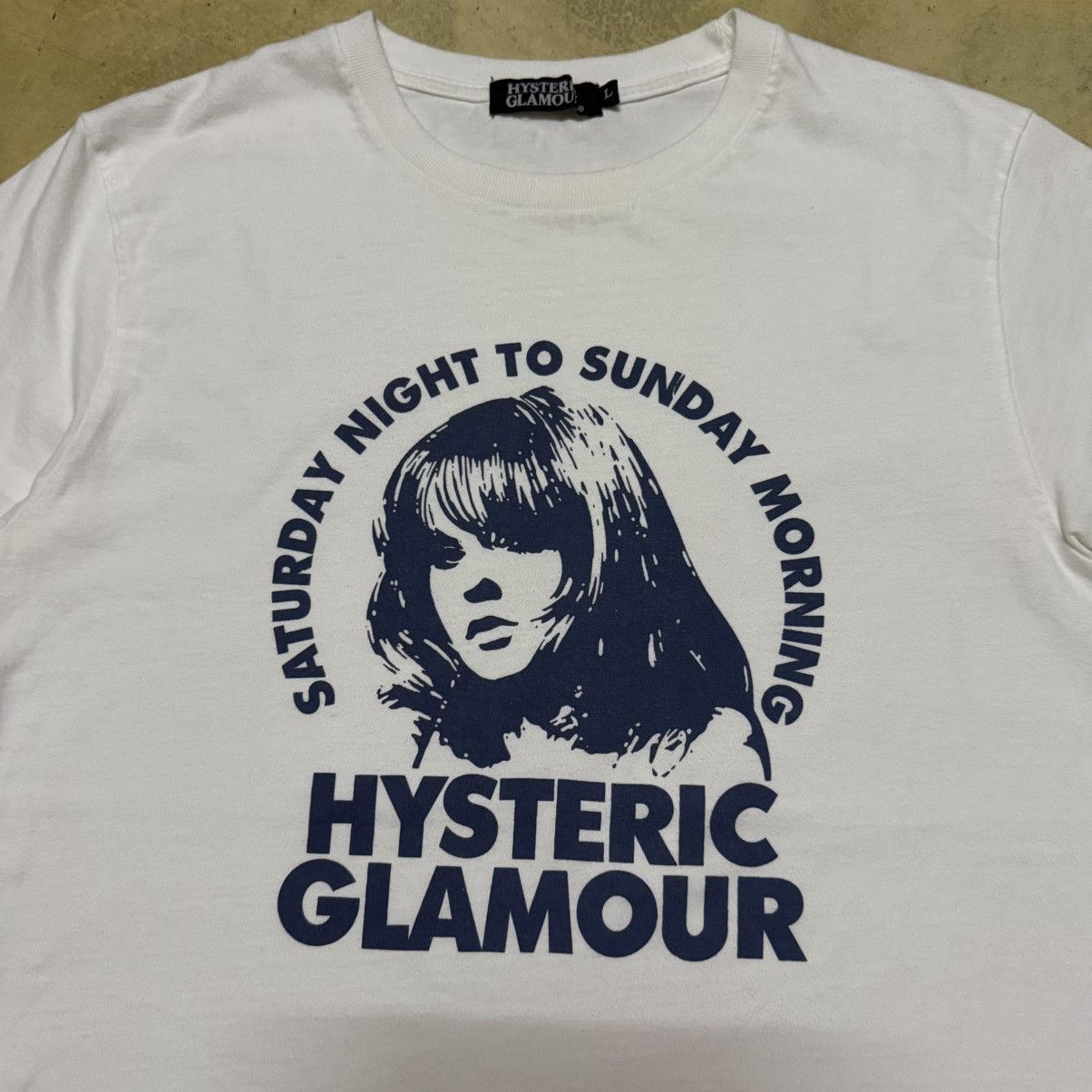 Hysteric Glamour Hysteric Glamour Big Logo 3q T Shirt Size US L / EU 52-54 / 3 - 2 Thumbnail