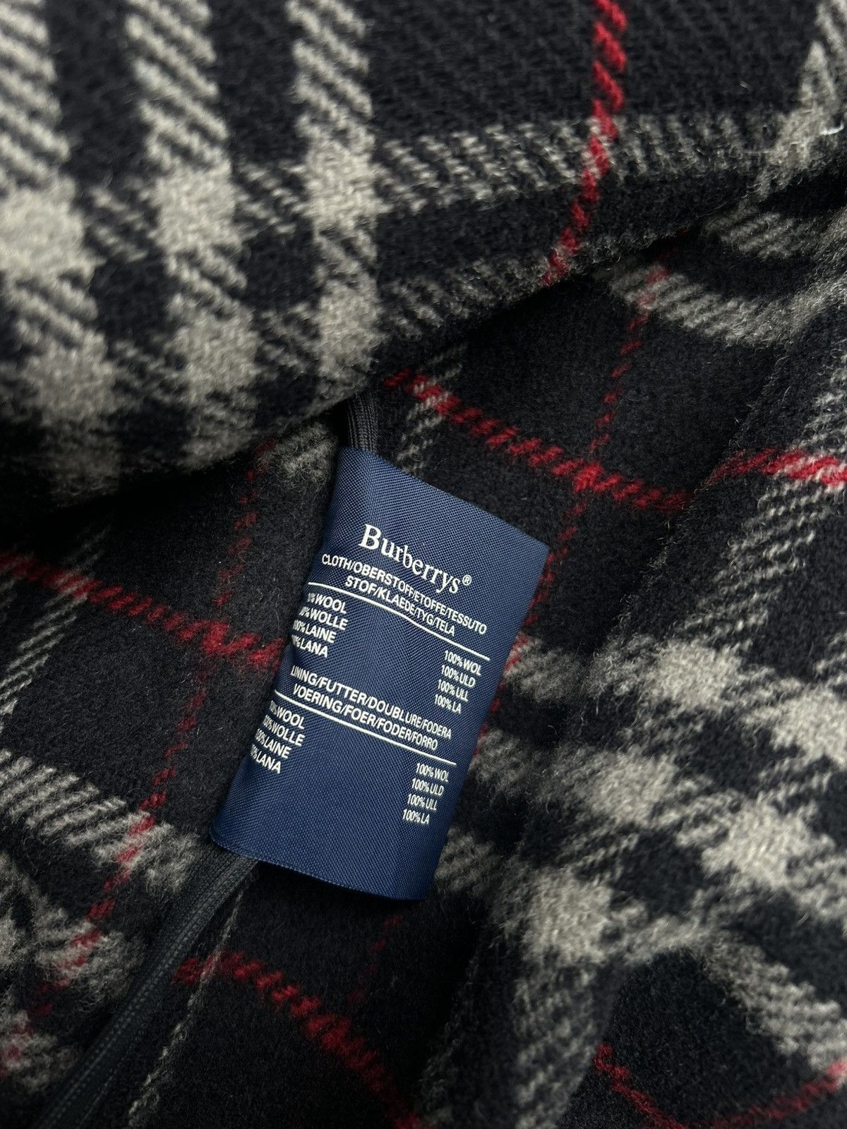 Burberry Vintage Burberry 100% Wool Duffle Coat Size US XL / EU 56 / 4 - 9 Thumbnail