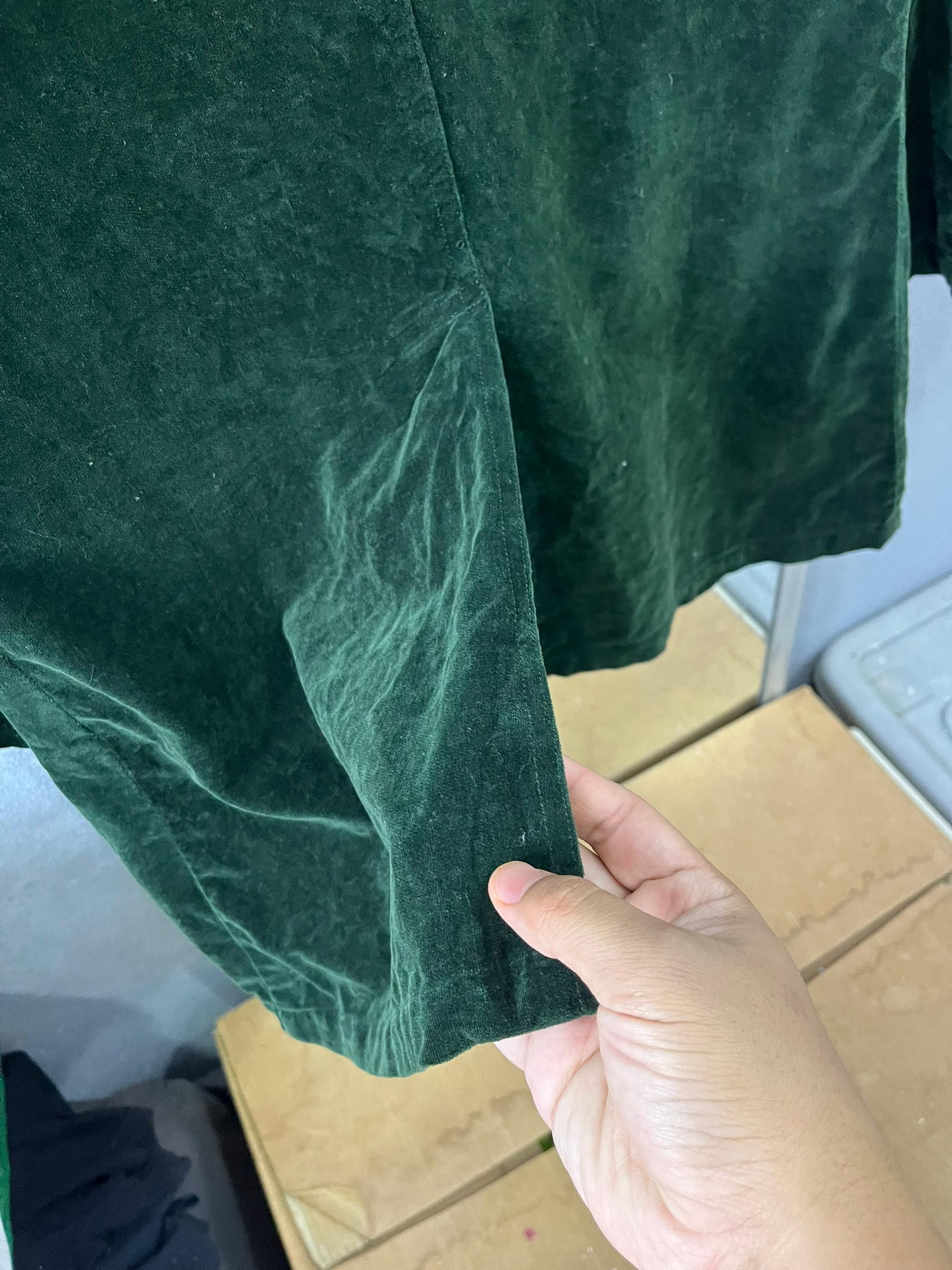 Vintage Archive BIS-WAN Emerald Velvet Western Jacket Size S / US 4 / IT 40 - 11 Thumbnail