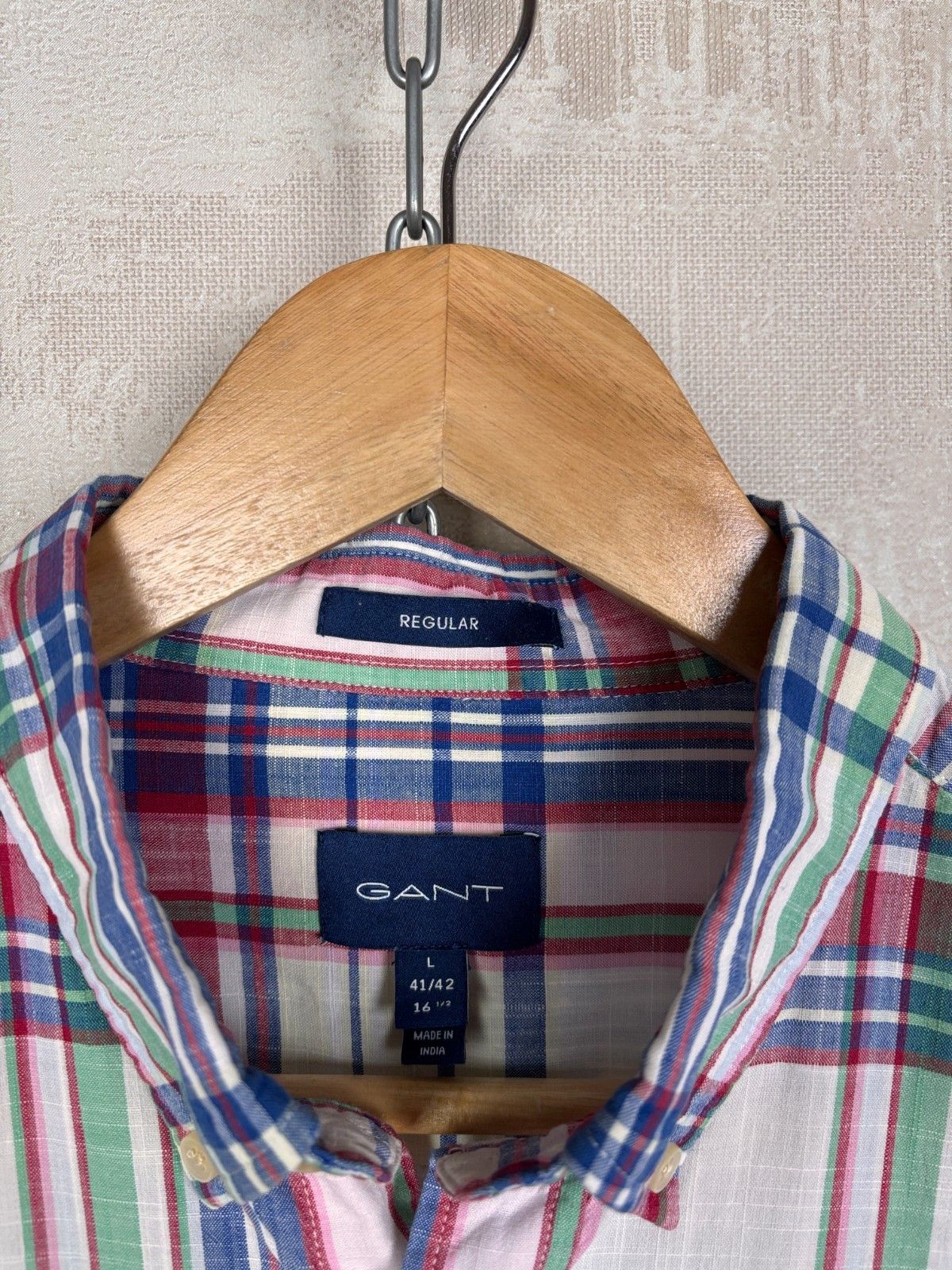 Gant Gant Check Long Sleeve Shirt Button Up Cotton Size US L / EU 52-54 / 3 - 6 Thumbnail