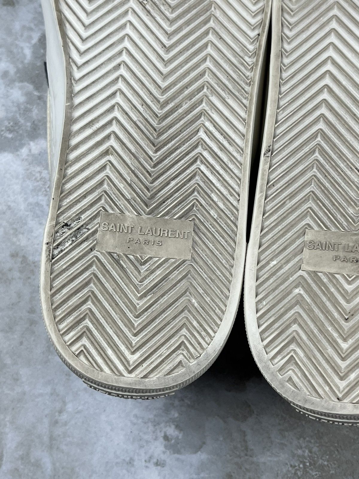 Saint Laurent Paris Saint Laurent Paris Venice Zebra Slip On Sneakers Babycat Size US 9 / EU 42 - 10 Thumbnail