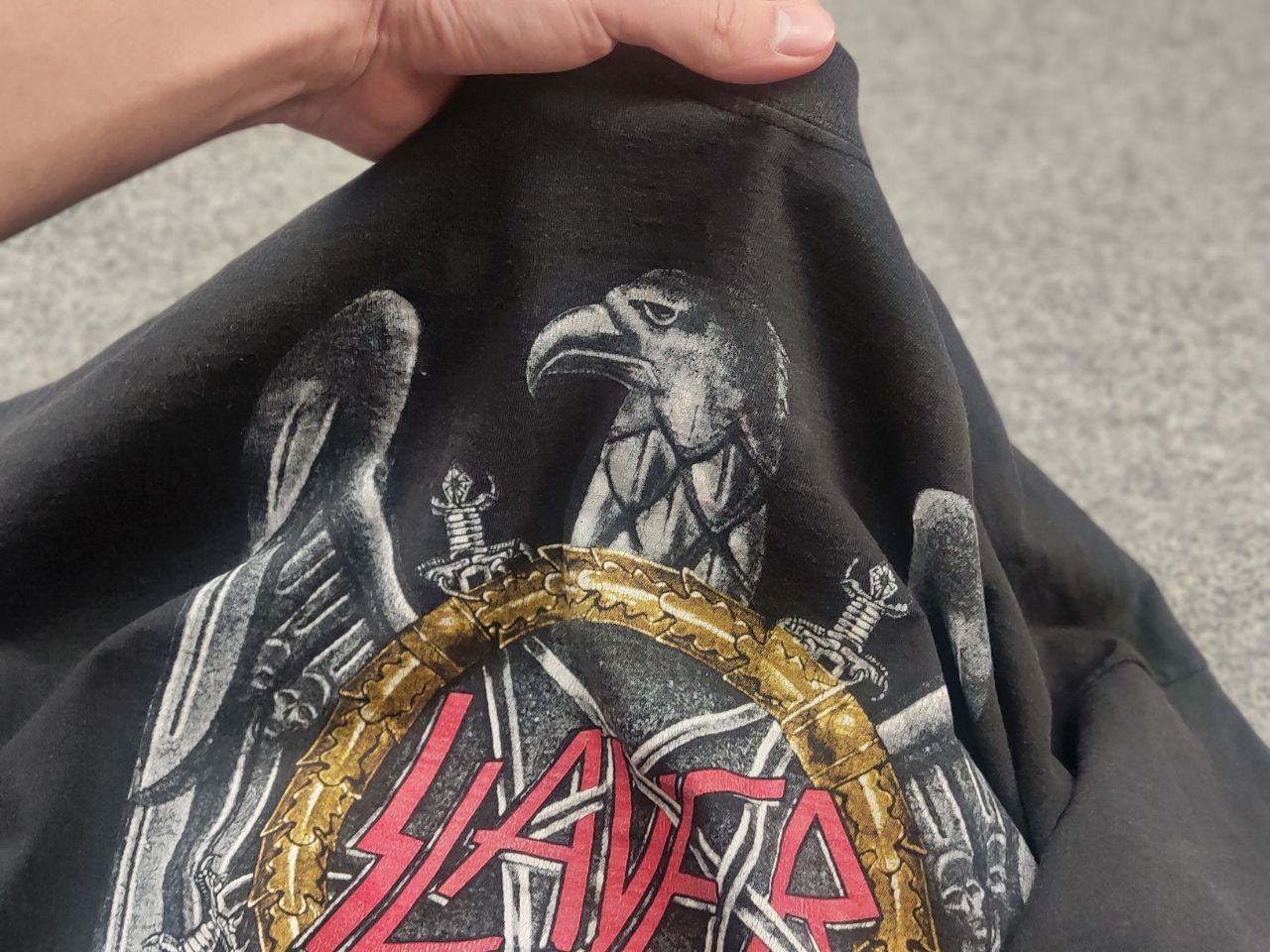 Band Tees Vintage Slayer 2003 Metal Rock Promo Band T-Shirt Y2K Tee Size US L / EU 52-54 / 3 - 20 Thumbnail