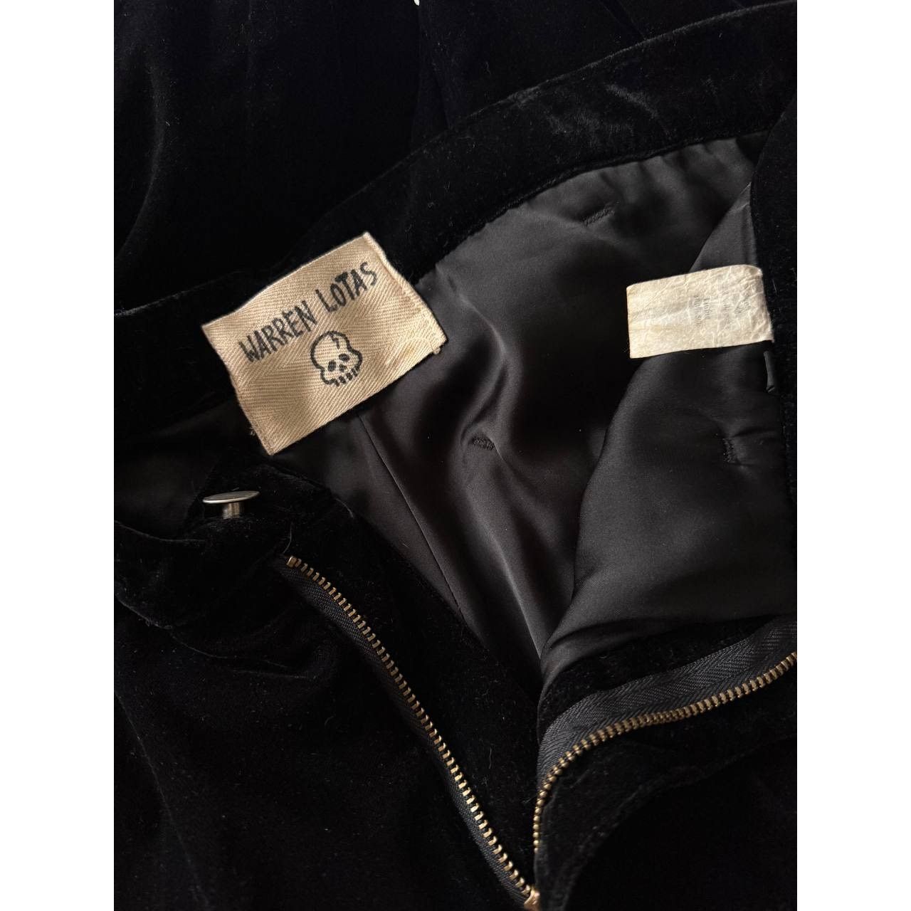 Warren Lotas Warren Lotas Black Silk Velvet Carpenter Pants Size US 32 / EU 48 - 5 Thumbnail