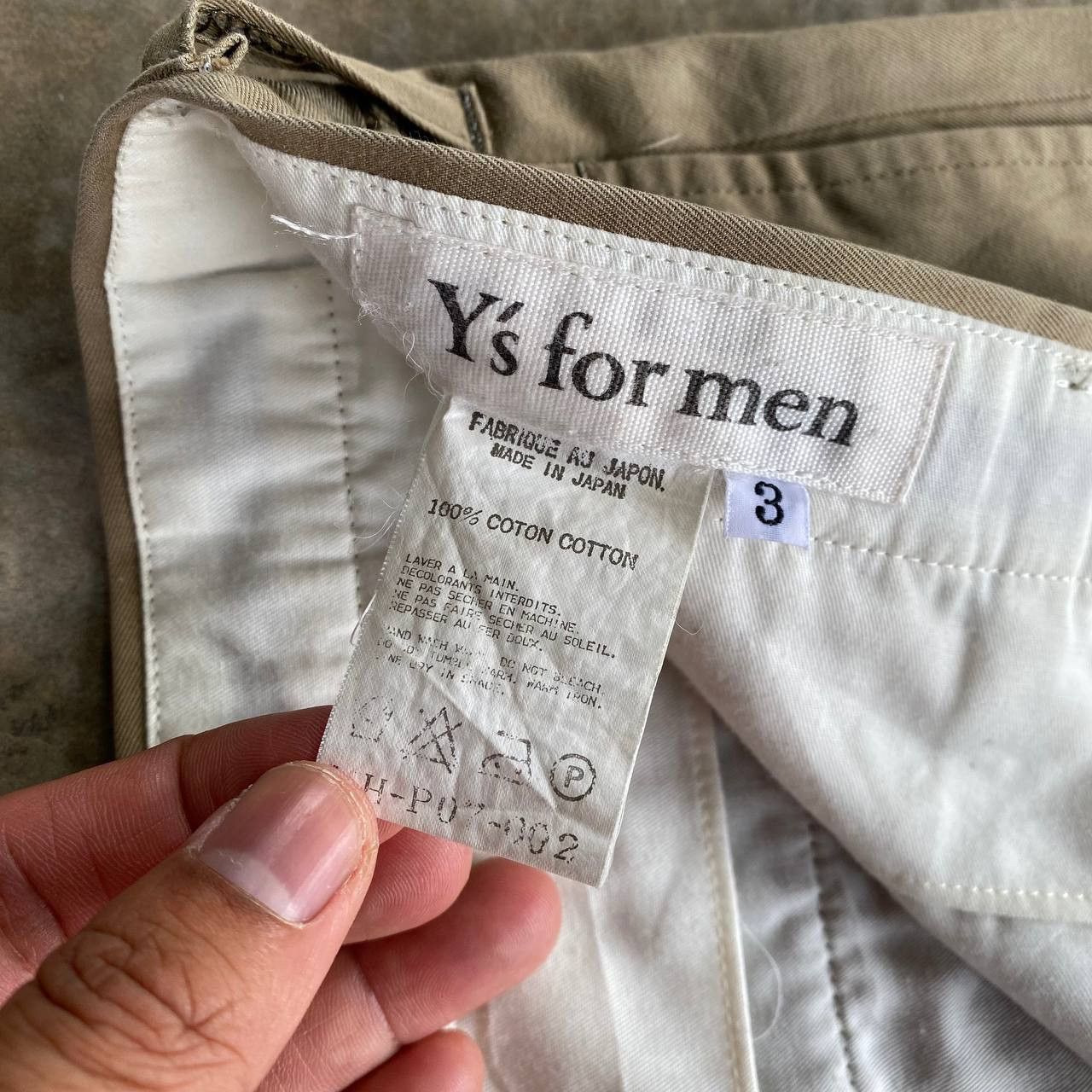 Yohji Yamamoto VINTAGE YOHJI YAMAMOTO COTTON PANT Size US 32 / EU 48 - 6 Thumbnail