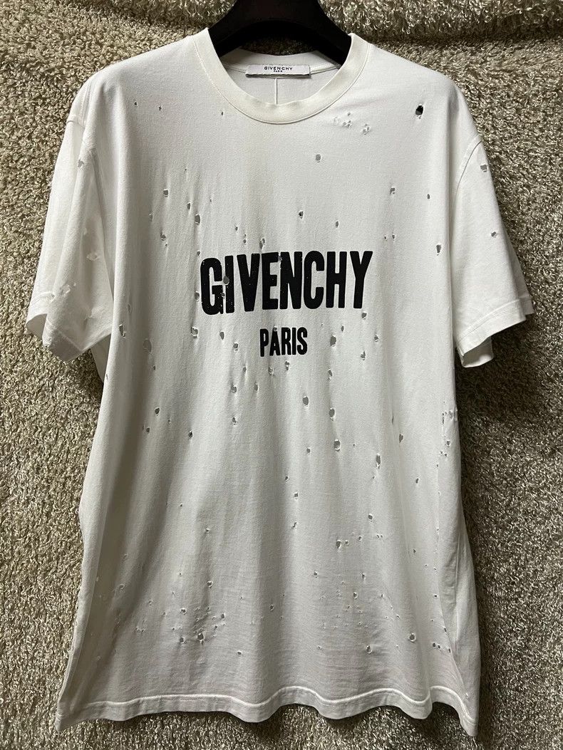 Givenchy Givenchy Paris Men's Short Sleeve T-shirt Size US XXS / EU 40 - 1 Thumbnail