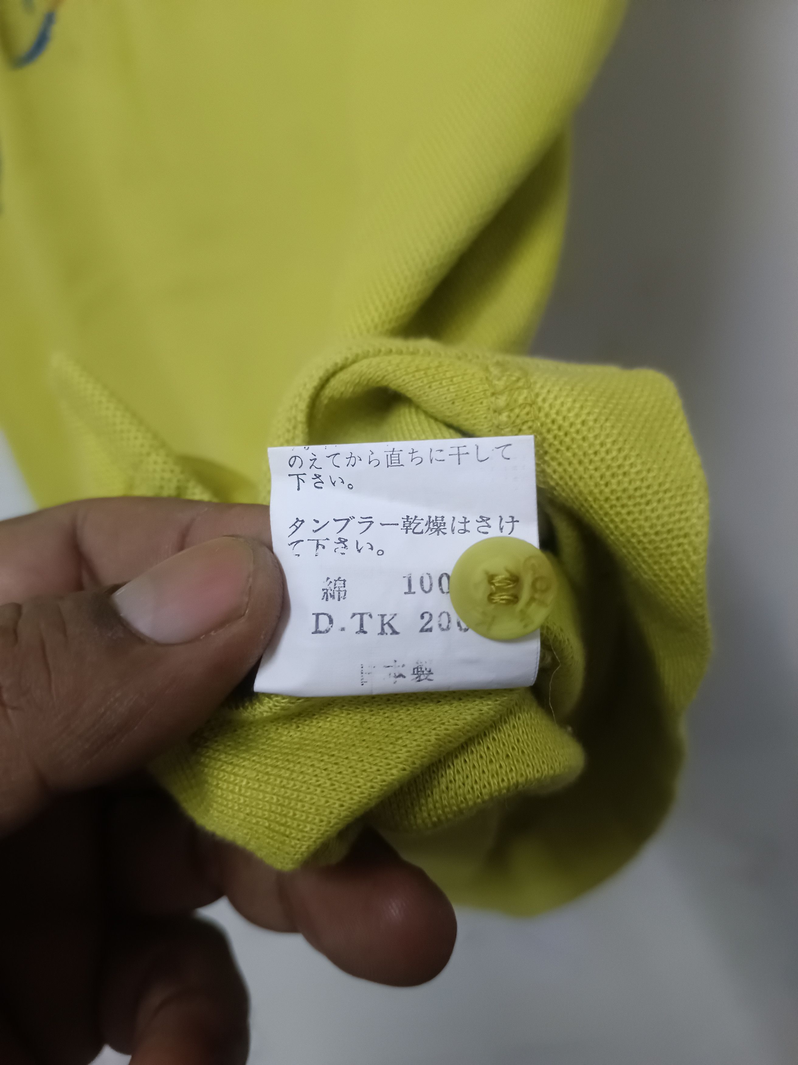 Kenzo × Vintage Vintage Kenzo Big Logo Polo Shirt Size US L / EU 52-54 / 3 - 7 Thumbnail