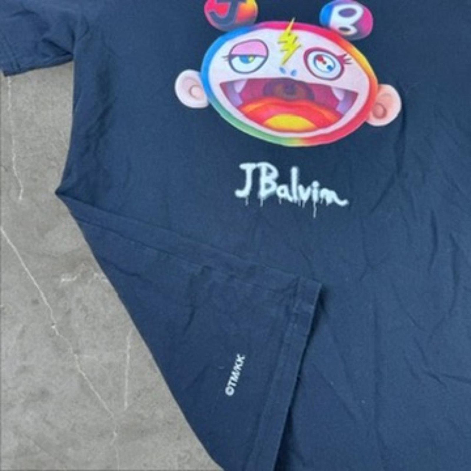 J Balvin × Takashi Murakami J Balvin x Takashi Murakami Collab Monster Face Tee M Size US M / EU 48-50 / 2 - 4 Thumbnail