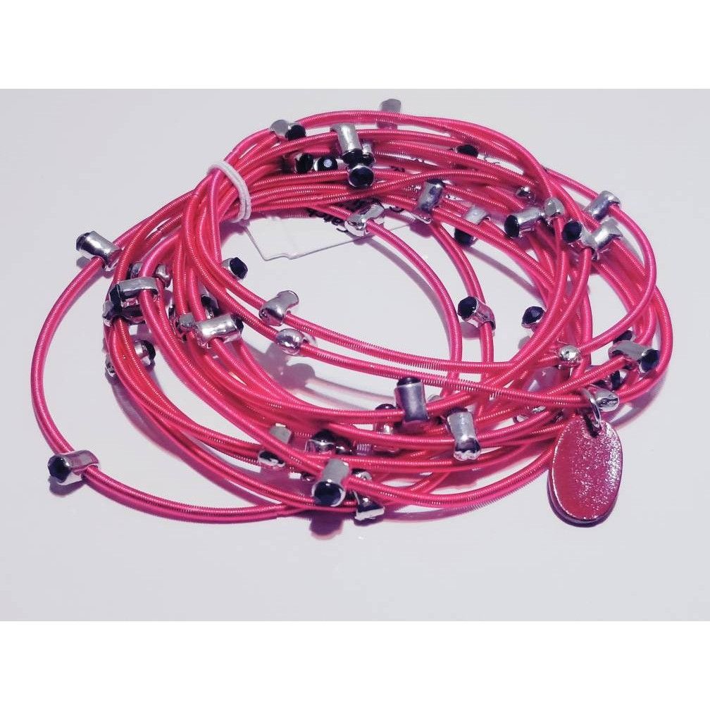 Other Bee Charming Sugar NY Rhinestone Piano Wire Bracelets Size ONE SIZE - 1 Preview