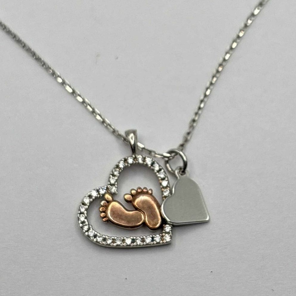 Other Silver Heart Mommy Necklace Size ONE SIZE - 3 Thumbnail