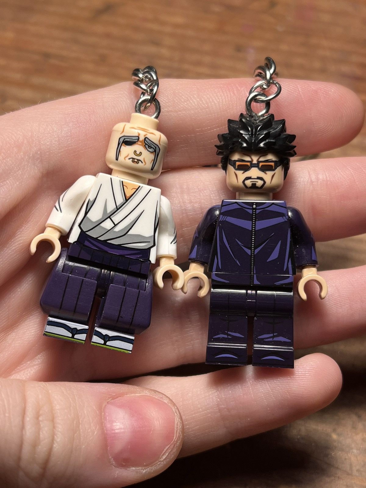 Anime Jujutsu Kaisen anime minifigure keychain keyring Size ONE SIZE - 5 Thumbnail