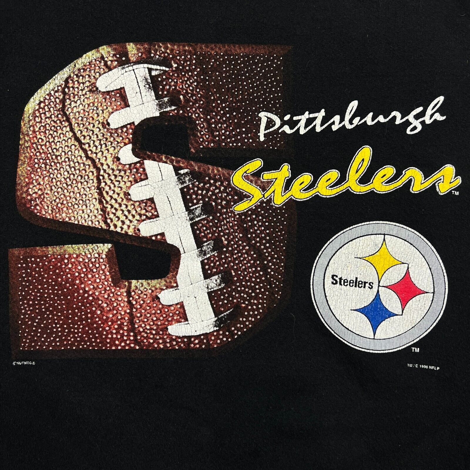 NFL × Vintage 1996 Lee Sport Pittsburgh Steelers Sweatshirt Large Football Size US L / EU 52-54 / 3 - 2 Thumbnail
