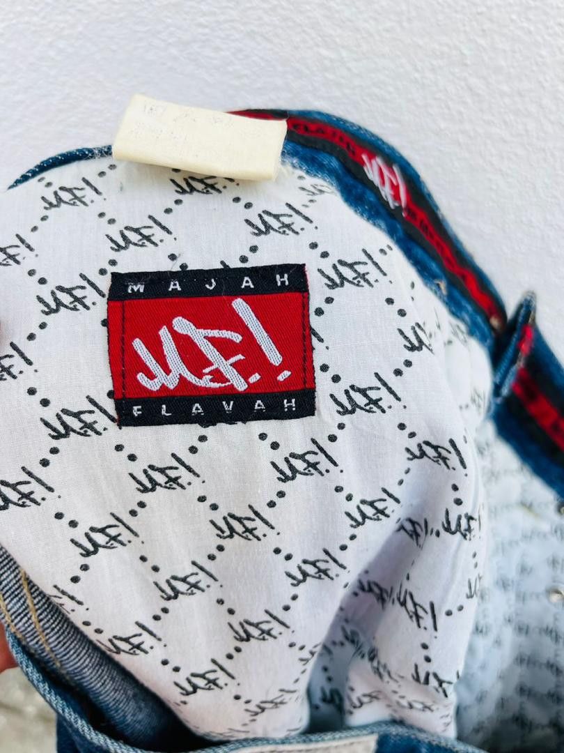 Japanese Brand × Vintage Vintage Majah Flajah Hip Hop Streetwear Fashion Style Size US 34 / EU 50 - 16 Thumbnail