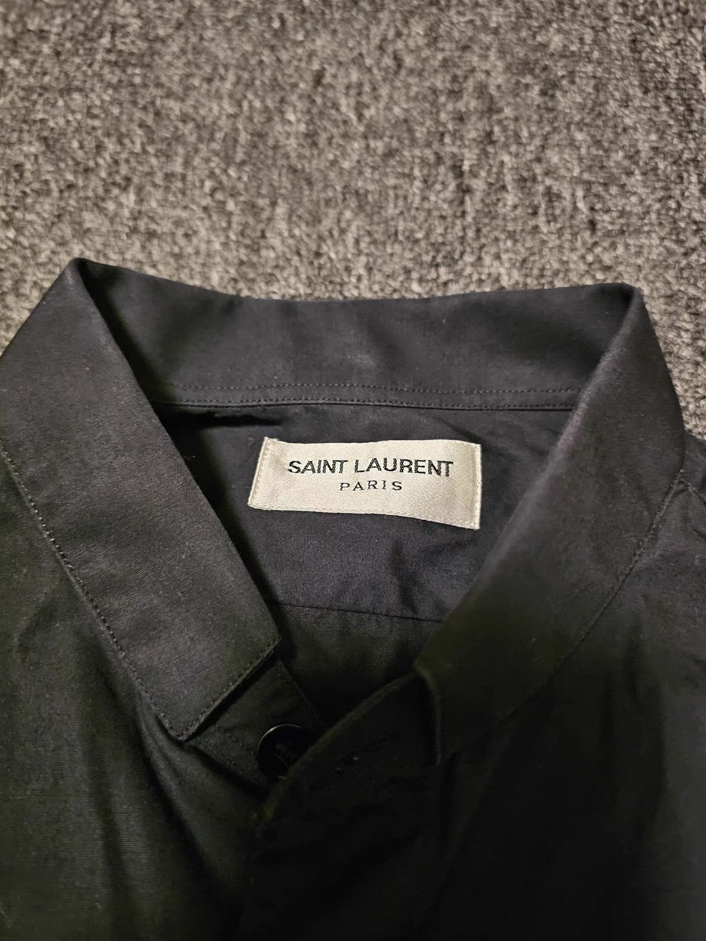 Saint Laurent Paris Saint Laurent Paris black shirt Size US L / EU 52-54 / 3 - 7 Thumbnail