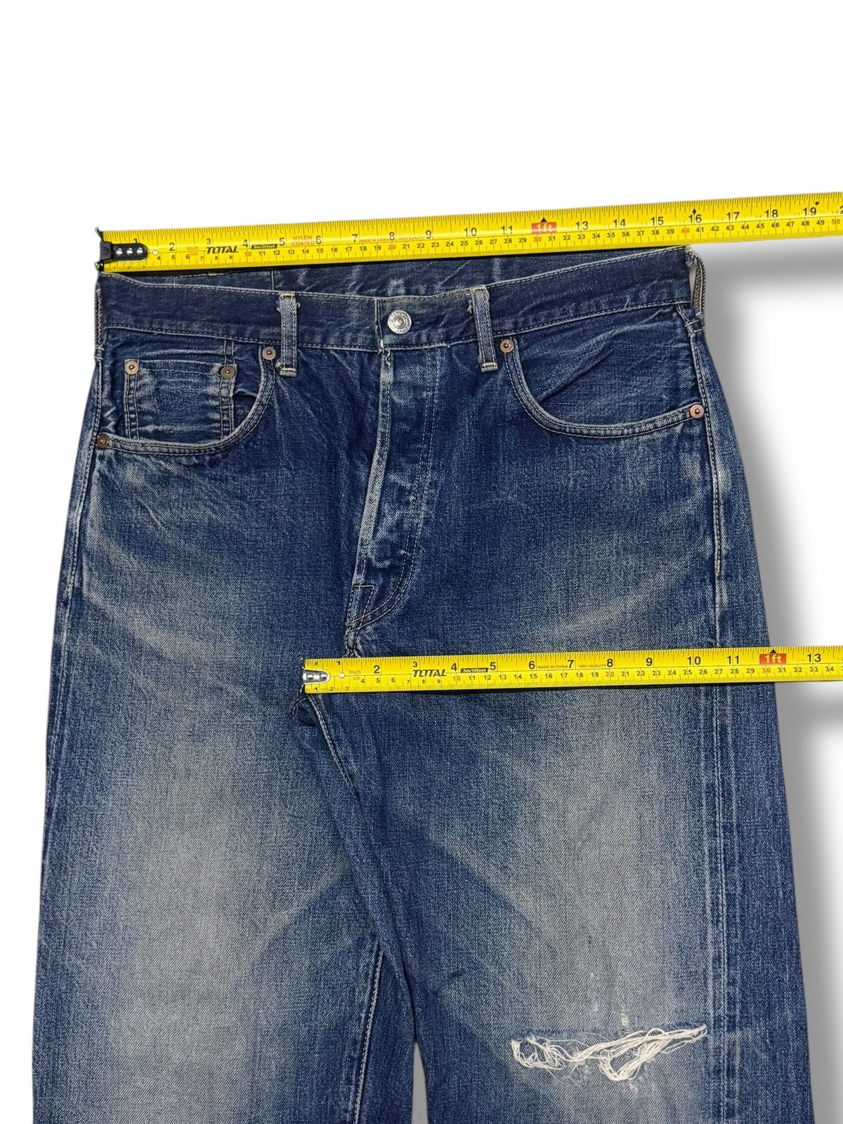 Sugar Cane Vintage Dude Ranch S01-XX Selvedge Denim Jeans Japan | W31 Size US 31 - 21 Thumbnail