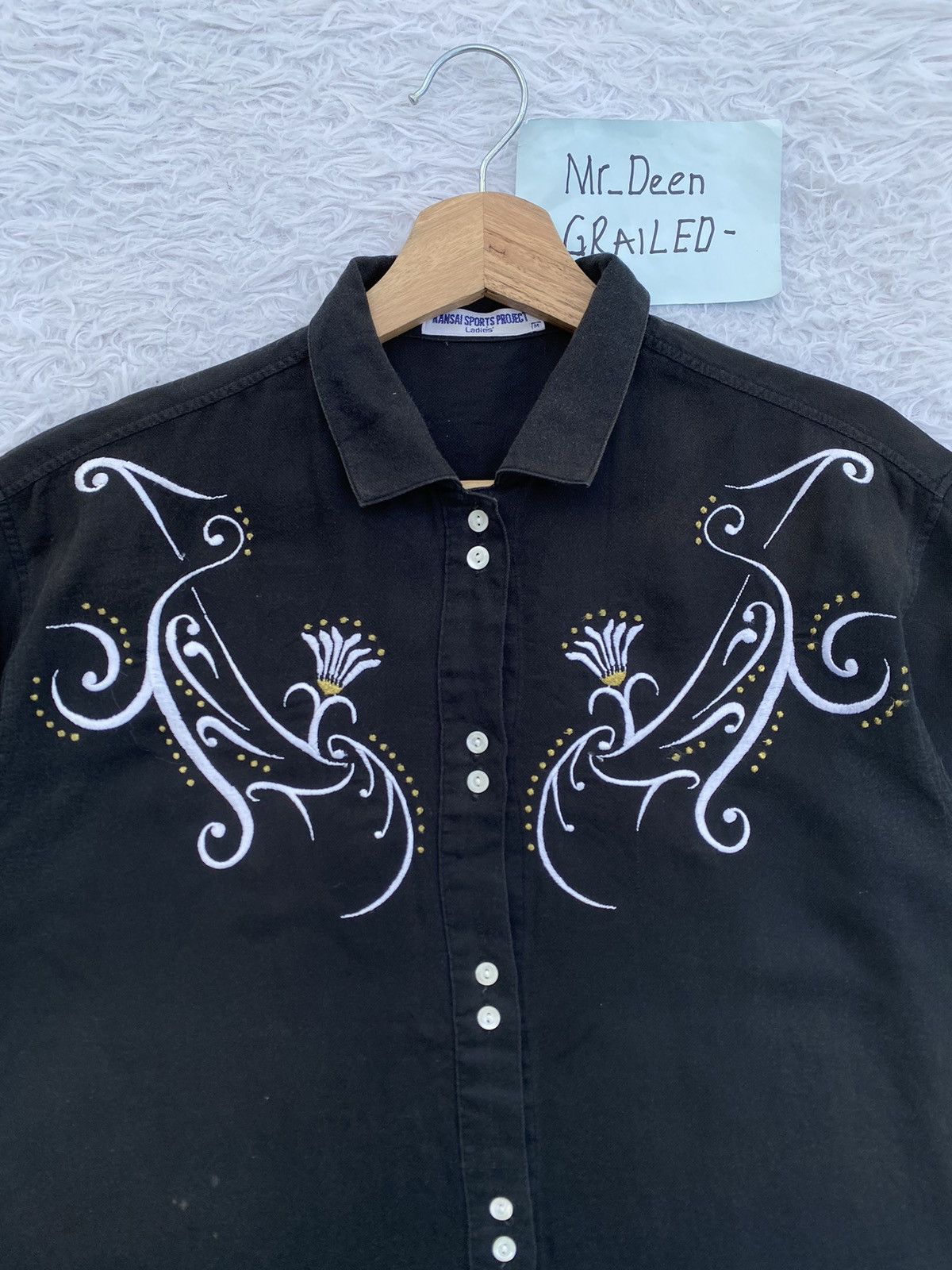 Kansai Yamamoto Rare KansaiYamamoto Kansai Sport Projects Buttons Shirt Size US M / EU 48-50 / 2 - 5 Thumbnail