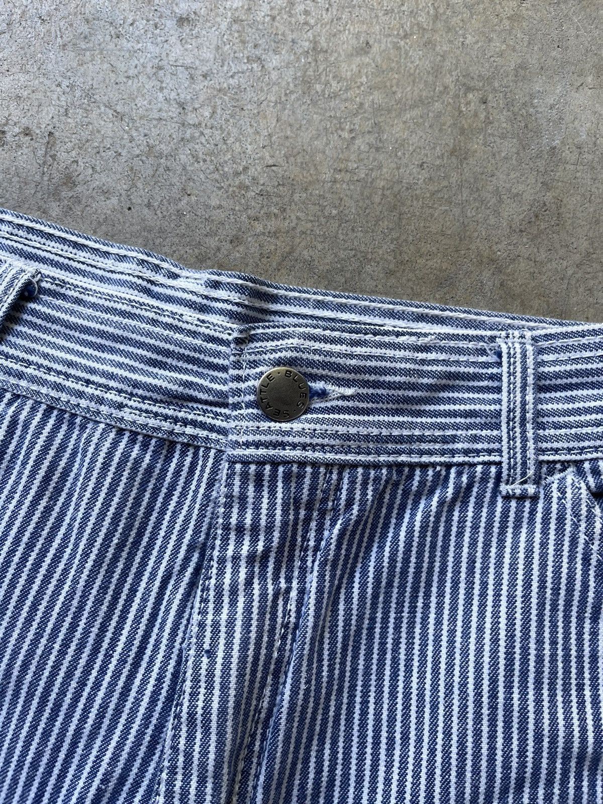 Vintage Seattle Blues Vintage Flared Jeans Size US 33 - 2 Thumbnail