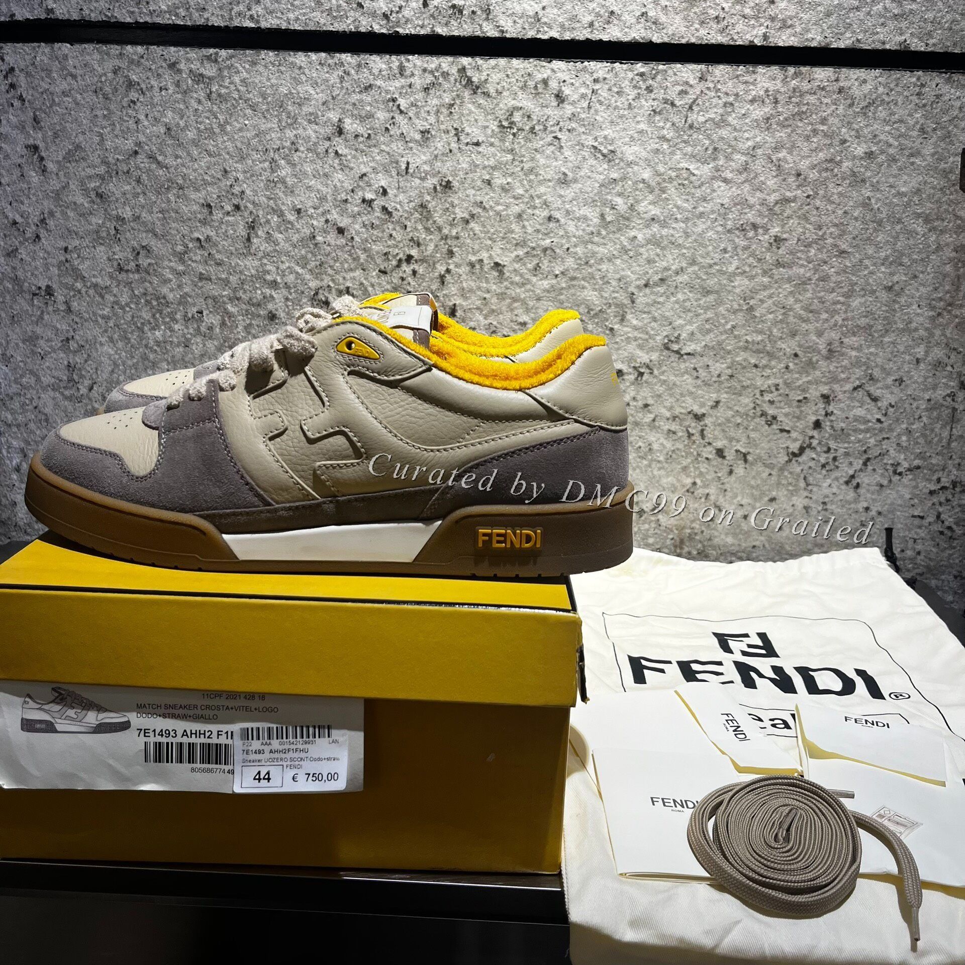 Fendi Fendi Match Beige Sneakers Size 44 Size US 10 / EU 43 - 1 Thumbnail