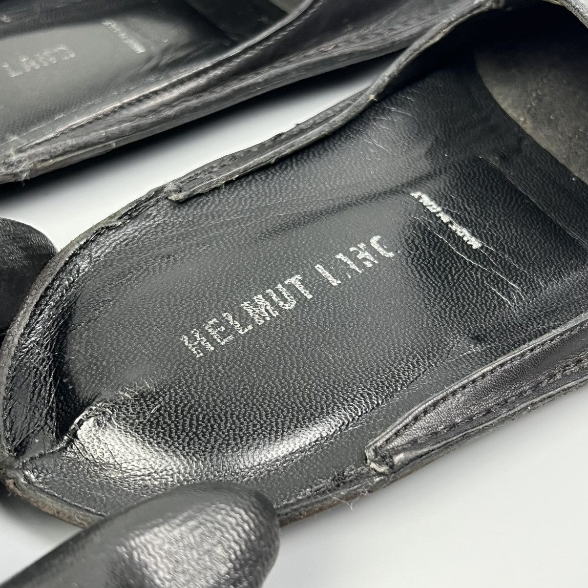Helmut Lang Helmut Lang - Leather Flat Sandals Size US 6 / IT 36 - 7 Thumbnail