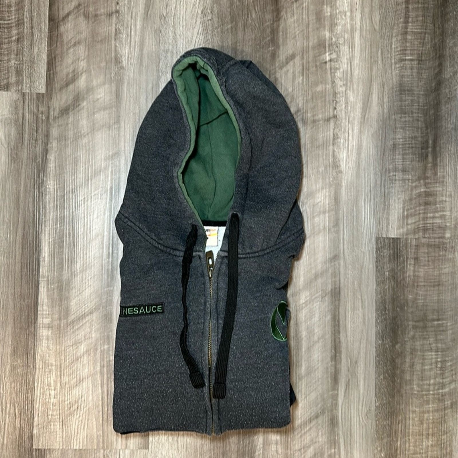 1 Vinesauce Ownaj Full Zip Fleece Hoodie Small Grailed