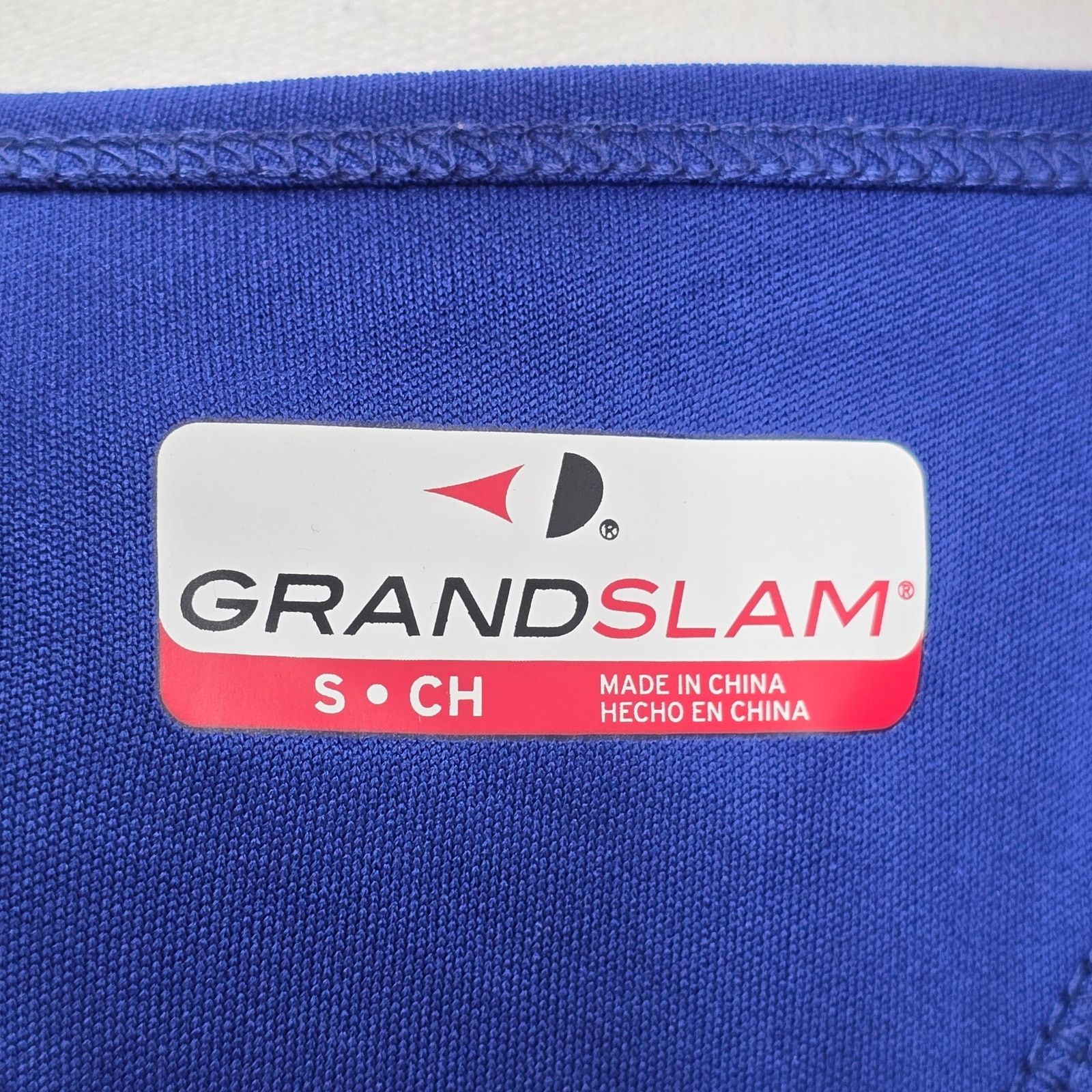 Grand Slam Grand Slam Blue Racerback Activewear Tank Top Small Size S / US 4 / IT 40 - 6 Thumbnail